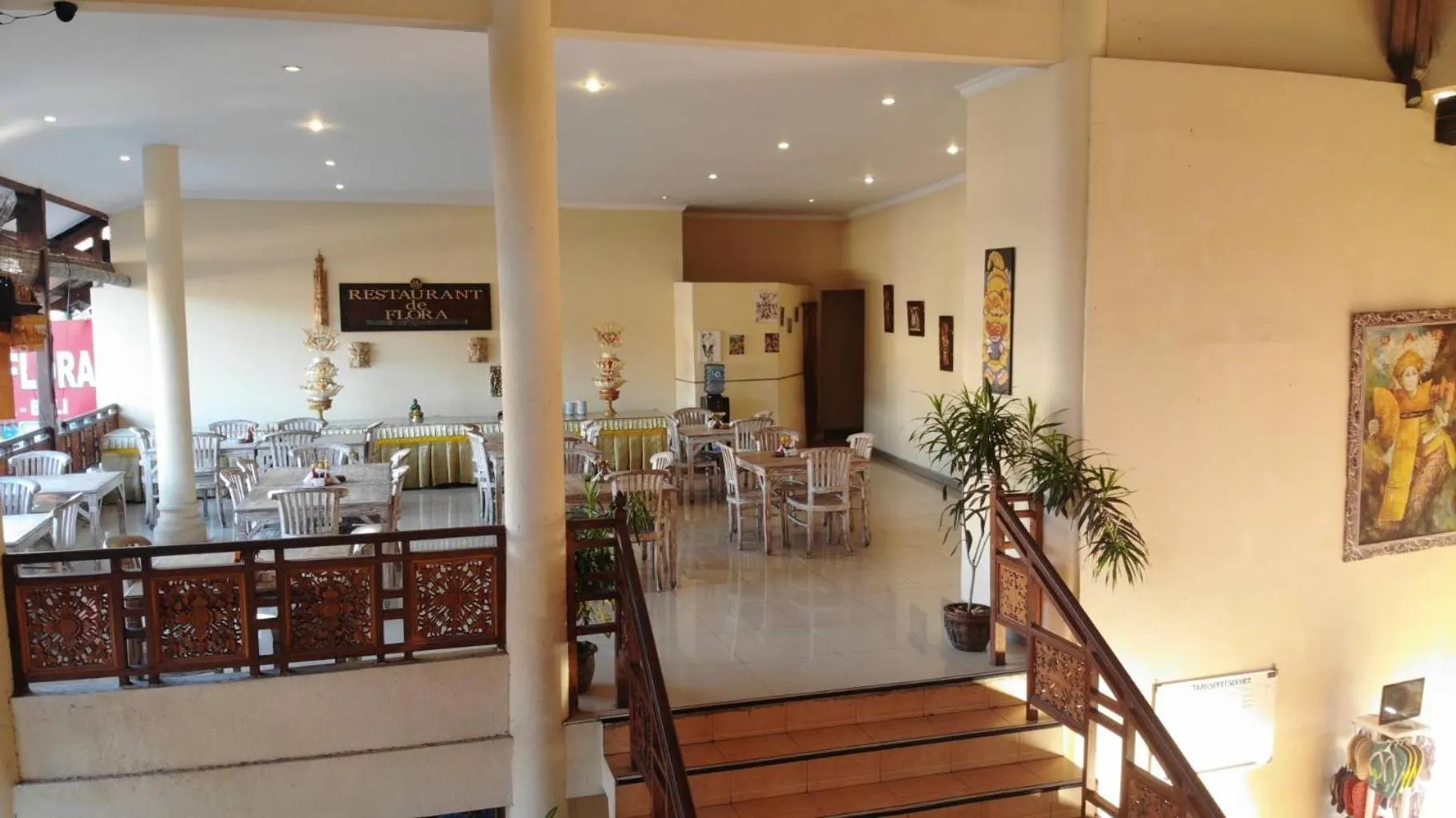 Restaurant/places to eat in The Flora Kuta Bali