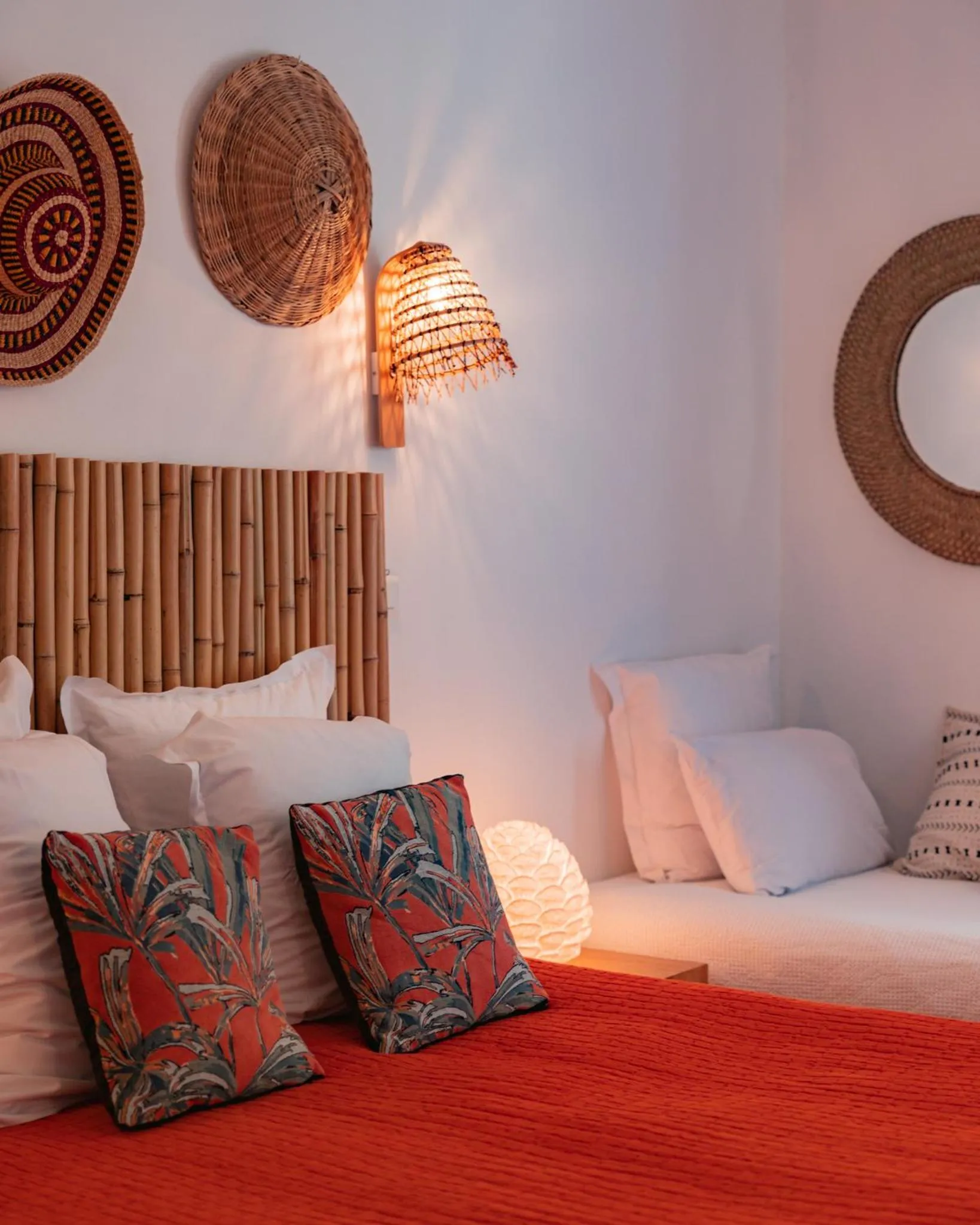 Bed in Hotel de La Plage - Mahogany