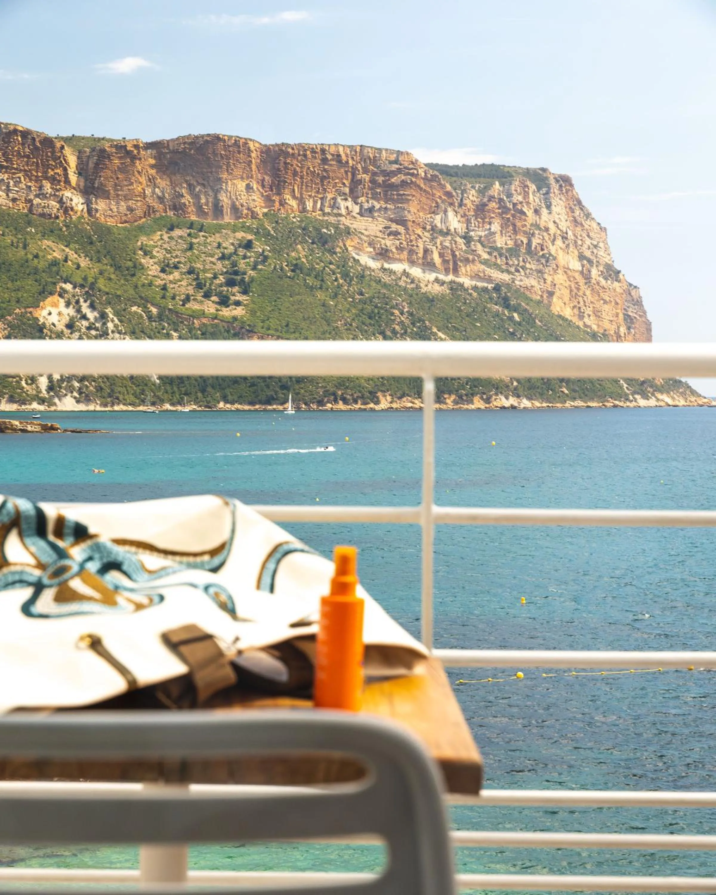 Balcony/Terrace in Hotel de La Plage - Mahogany