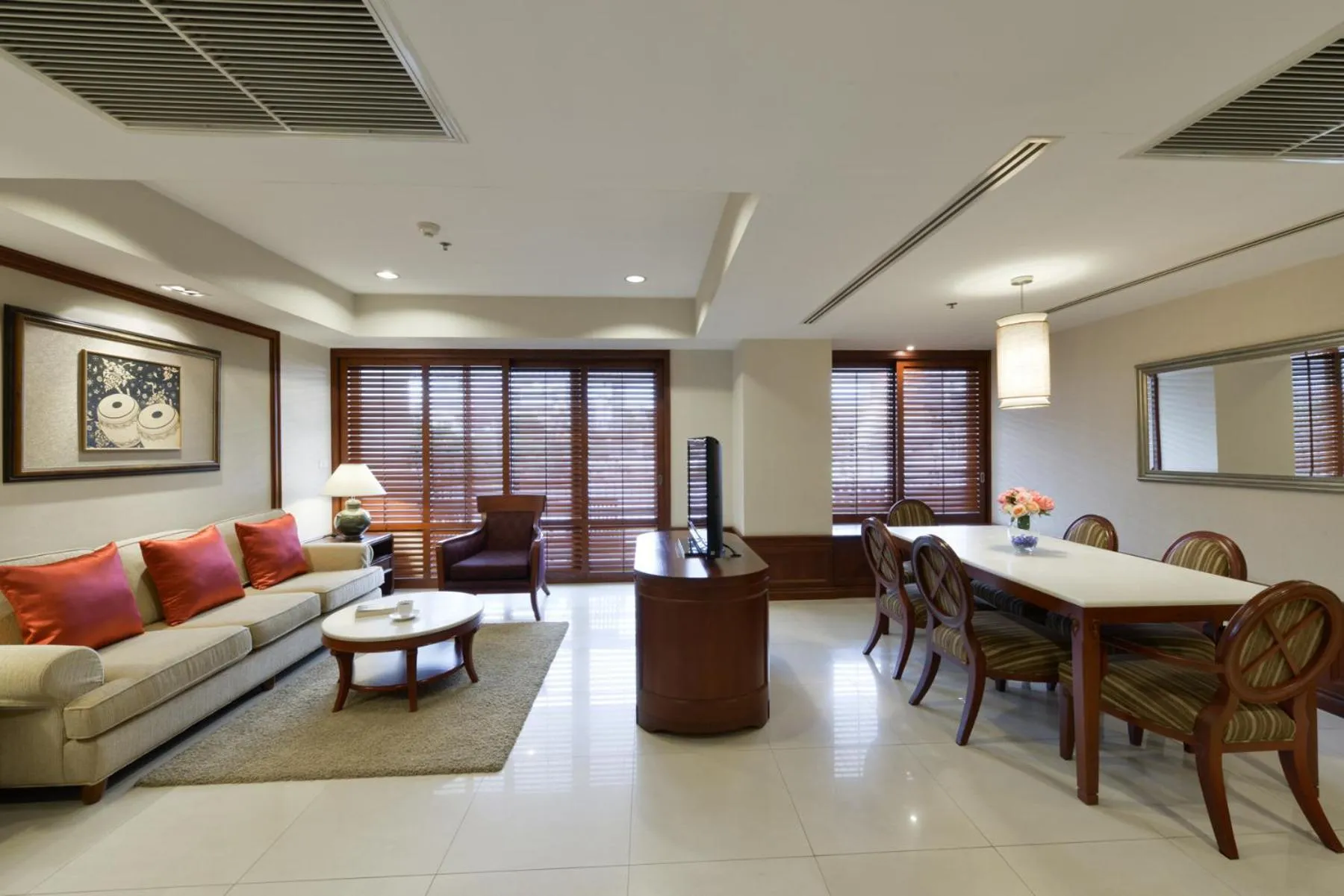 Living room in Centre Point Sukhumvit Thong-Lo