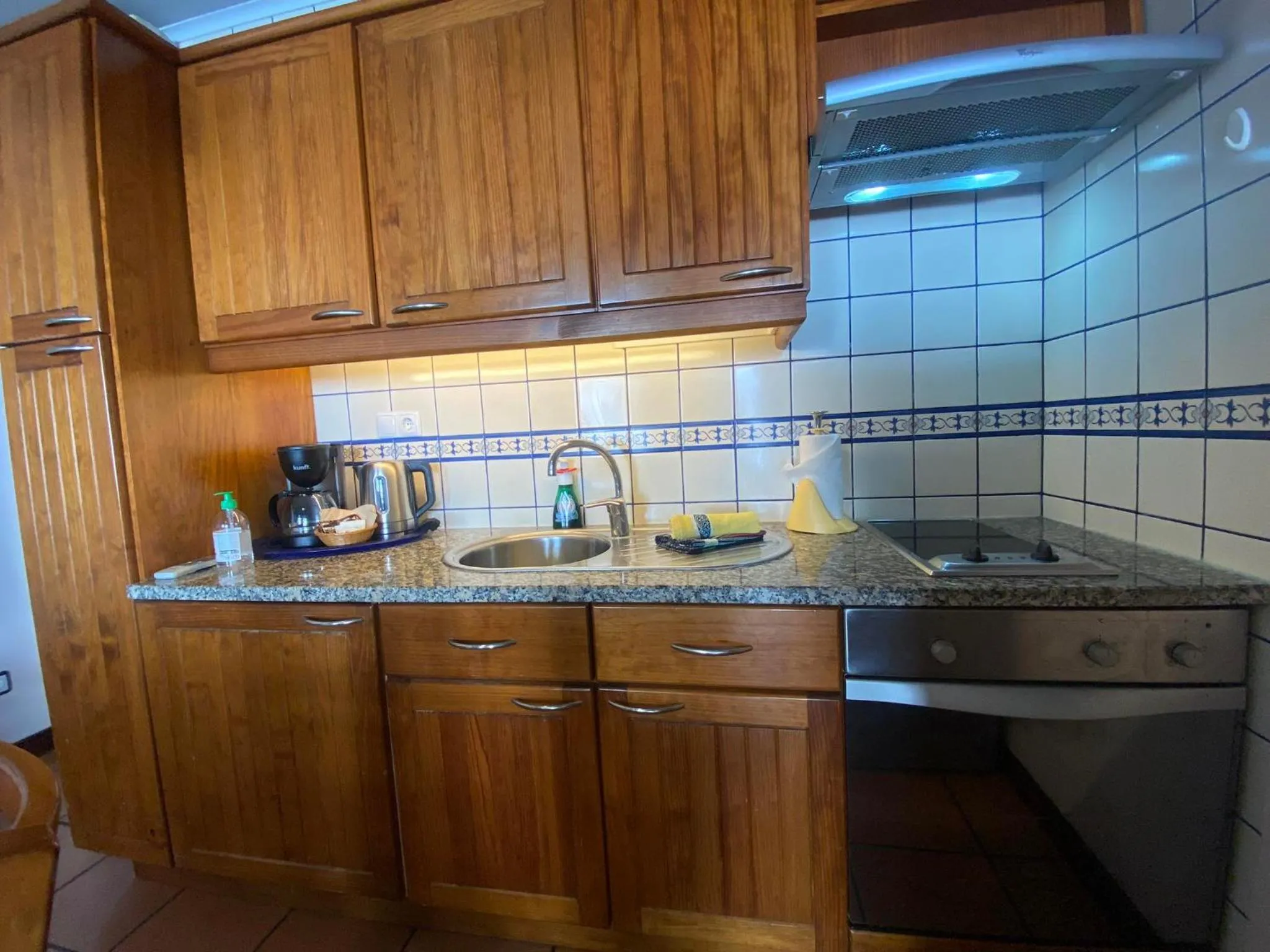 Kitchen or kitchenette in Apartamentos Turisticos Verdemar