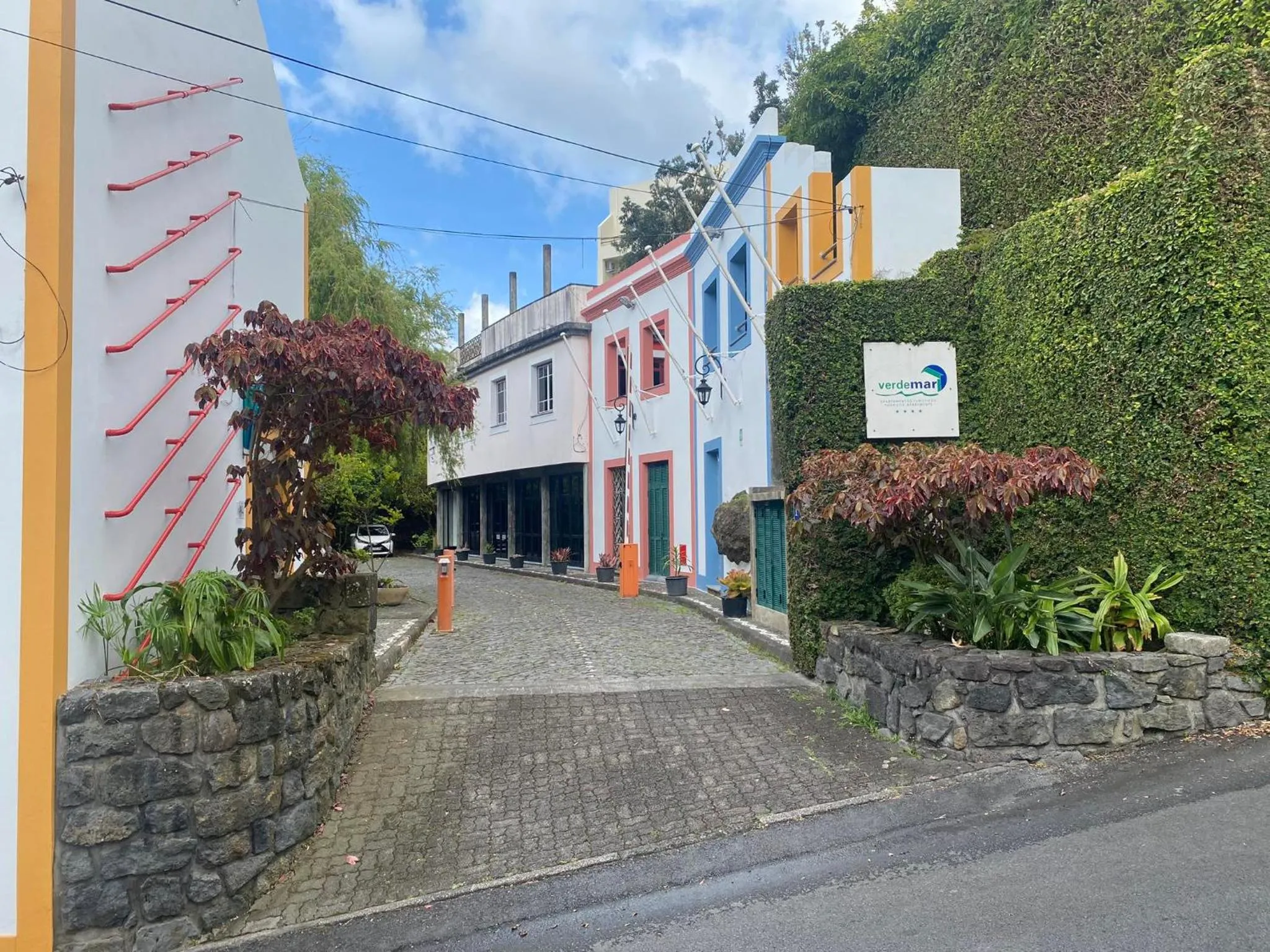 Patio in Apartamentos Turisticos Verdemar