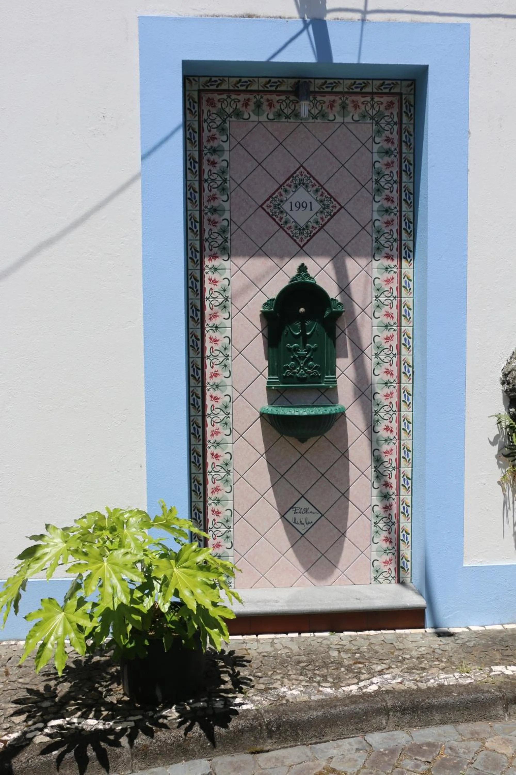 Decorative detail in Apartamentos Turisticos Verdemar