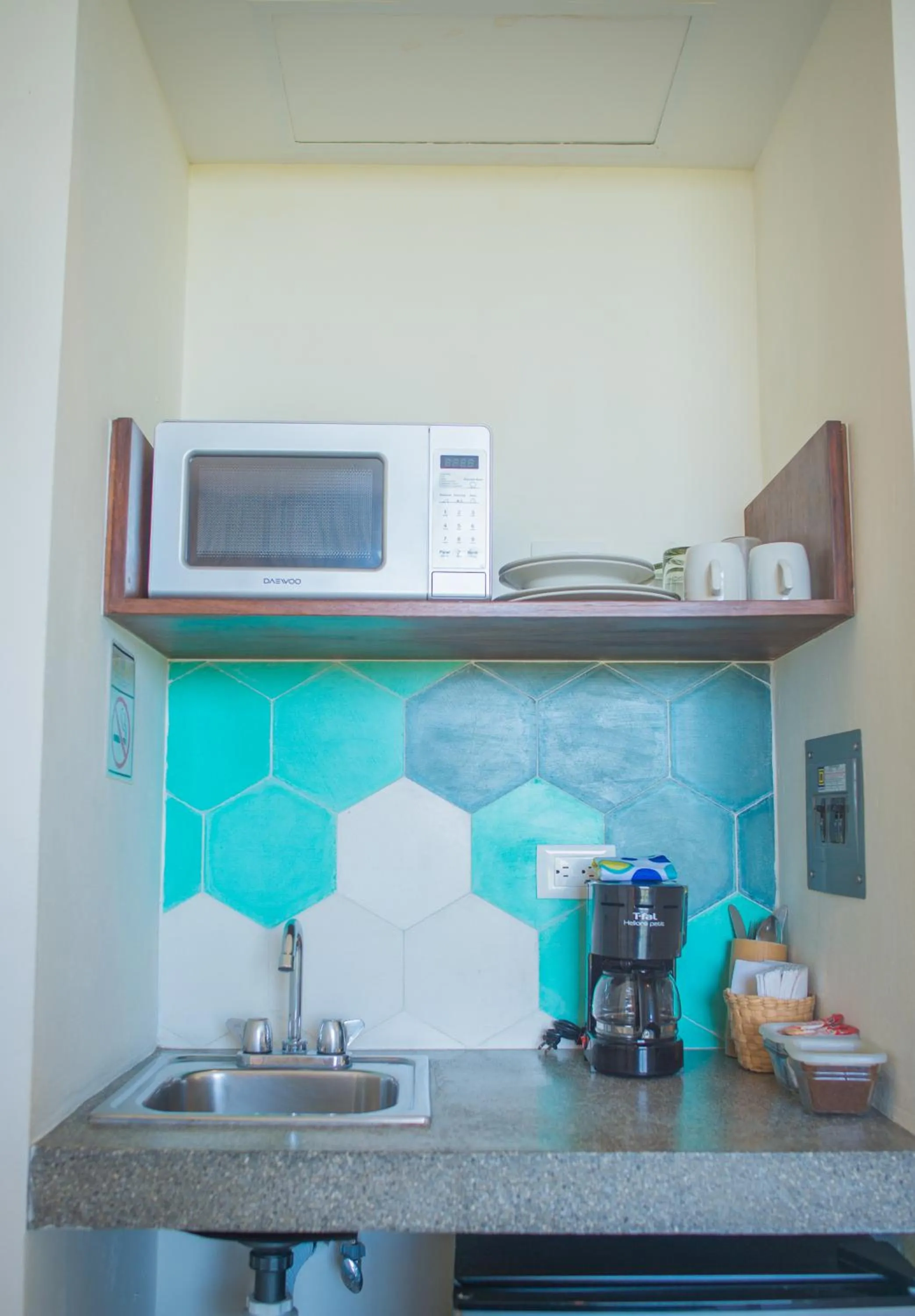 Coffee/tea facilities in Suites Cielo y Mar