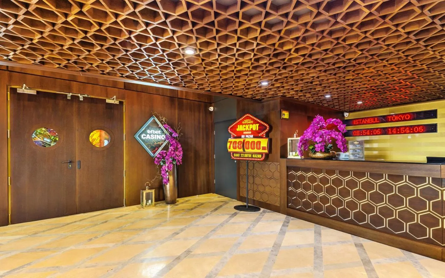 Lobby or reception in Casino&Hotel efbet Trakya