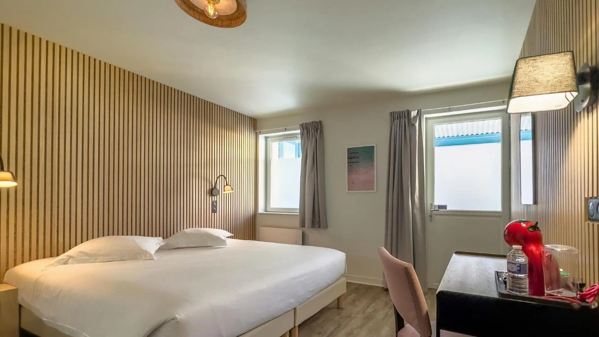 Bed in Hotel De La Gare