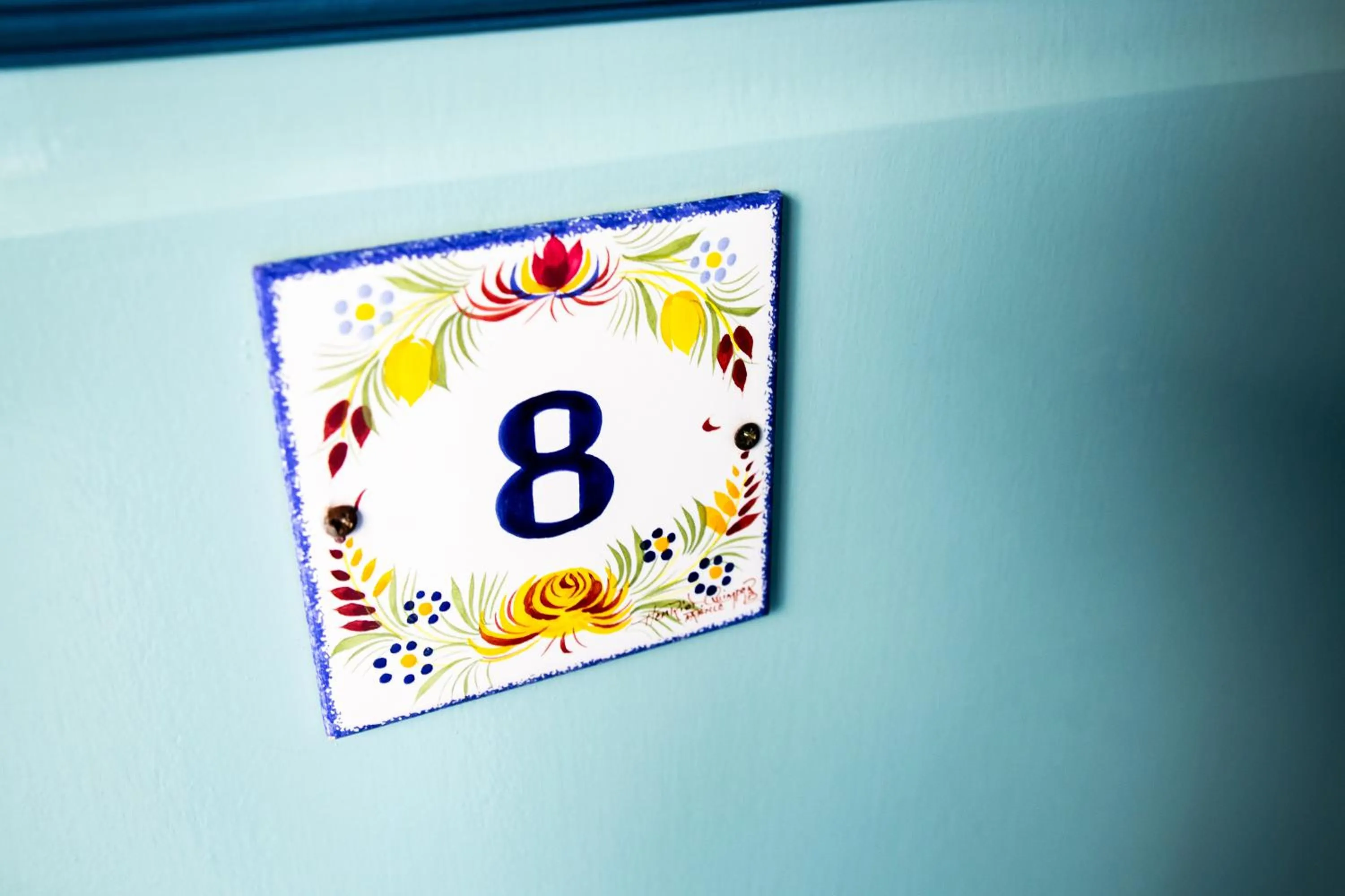 Decorative detail in Hotel De La Gare