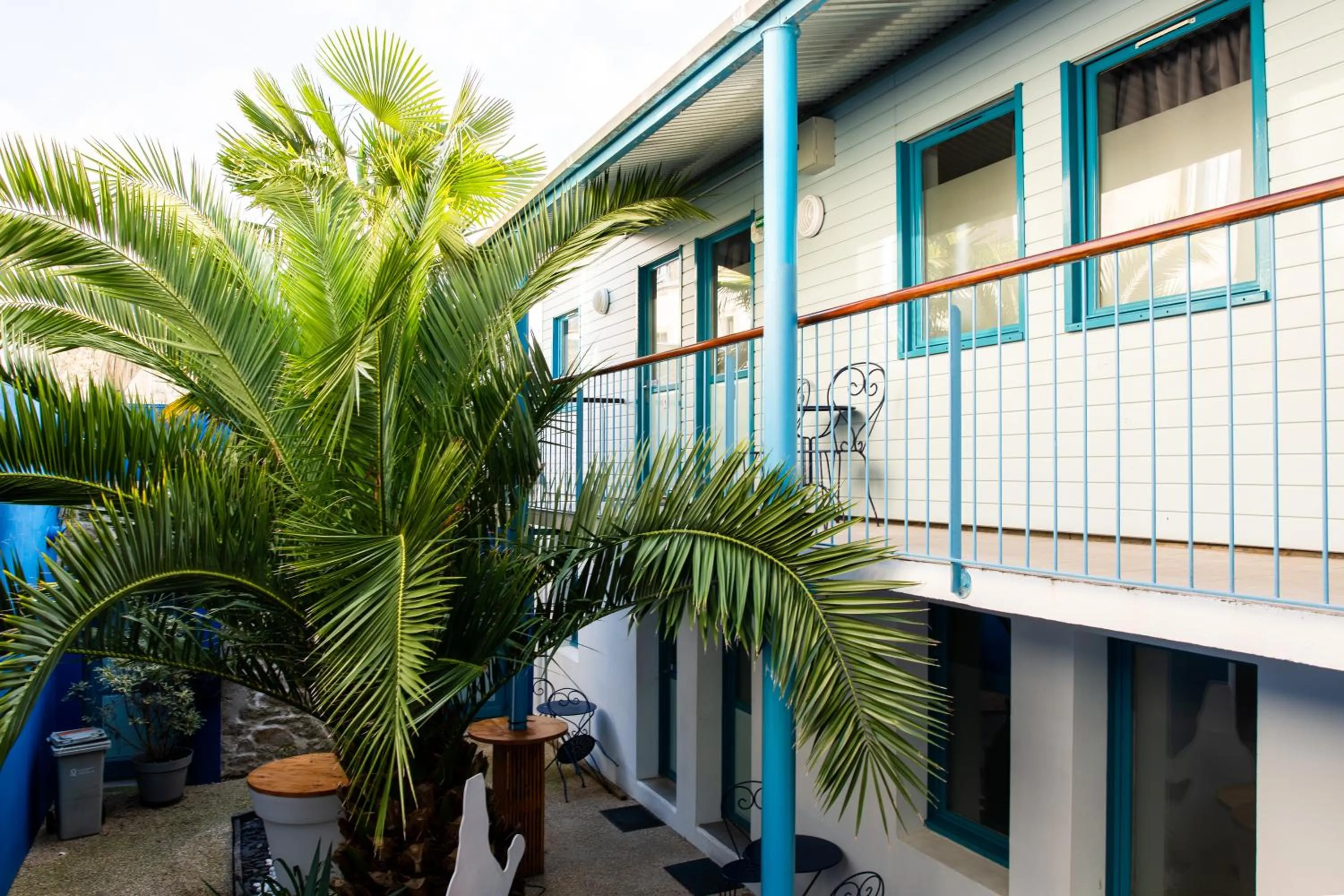 Balcony/Terrace in Hotel De La Gare