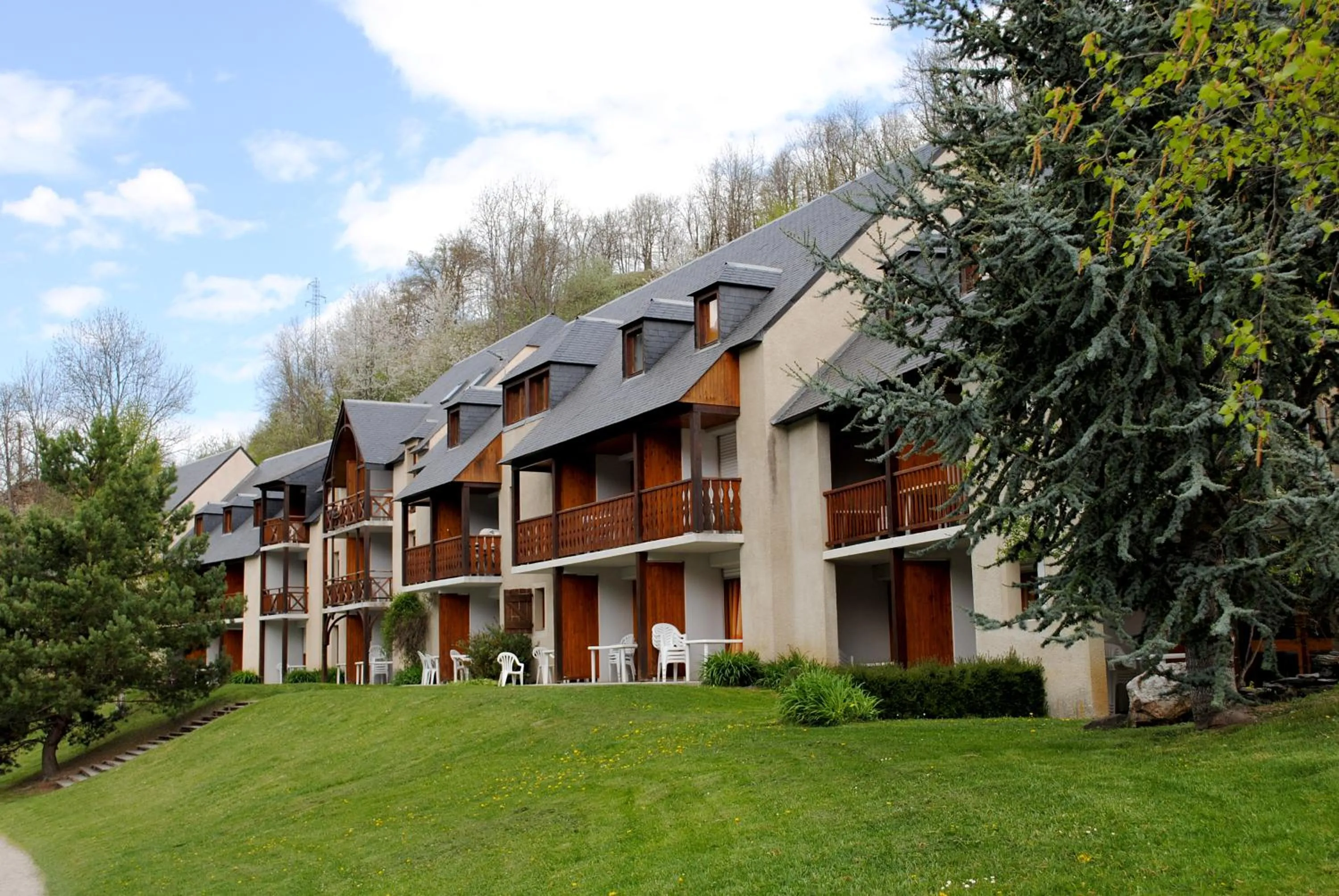 Garden in Résidence Néméa La Soulane