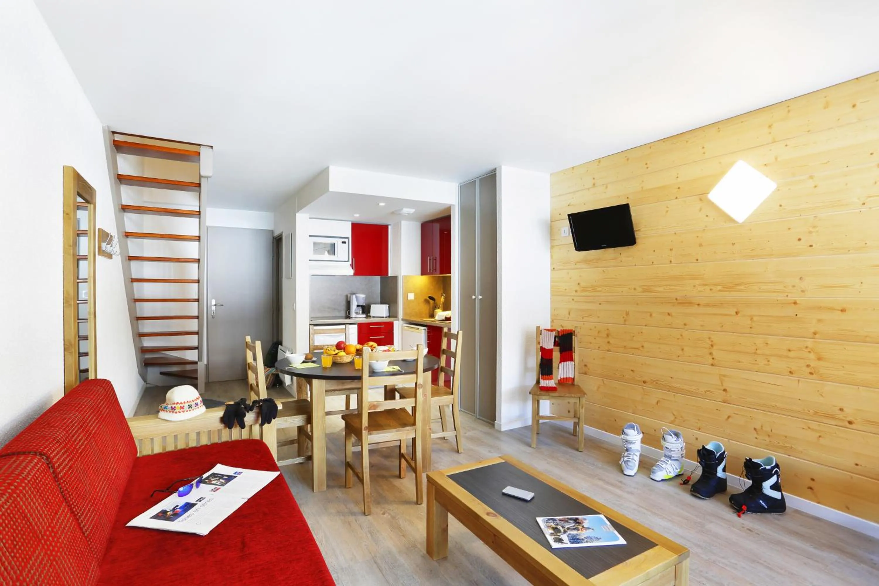 Kitchen or kitchenette in Résidence Néméa La Soulane