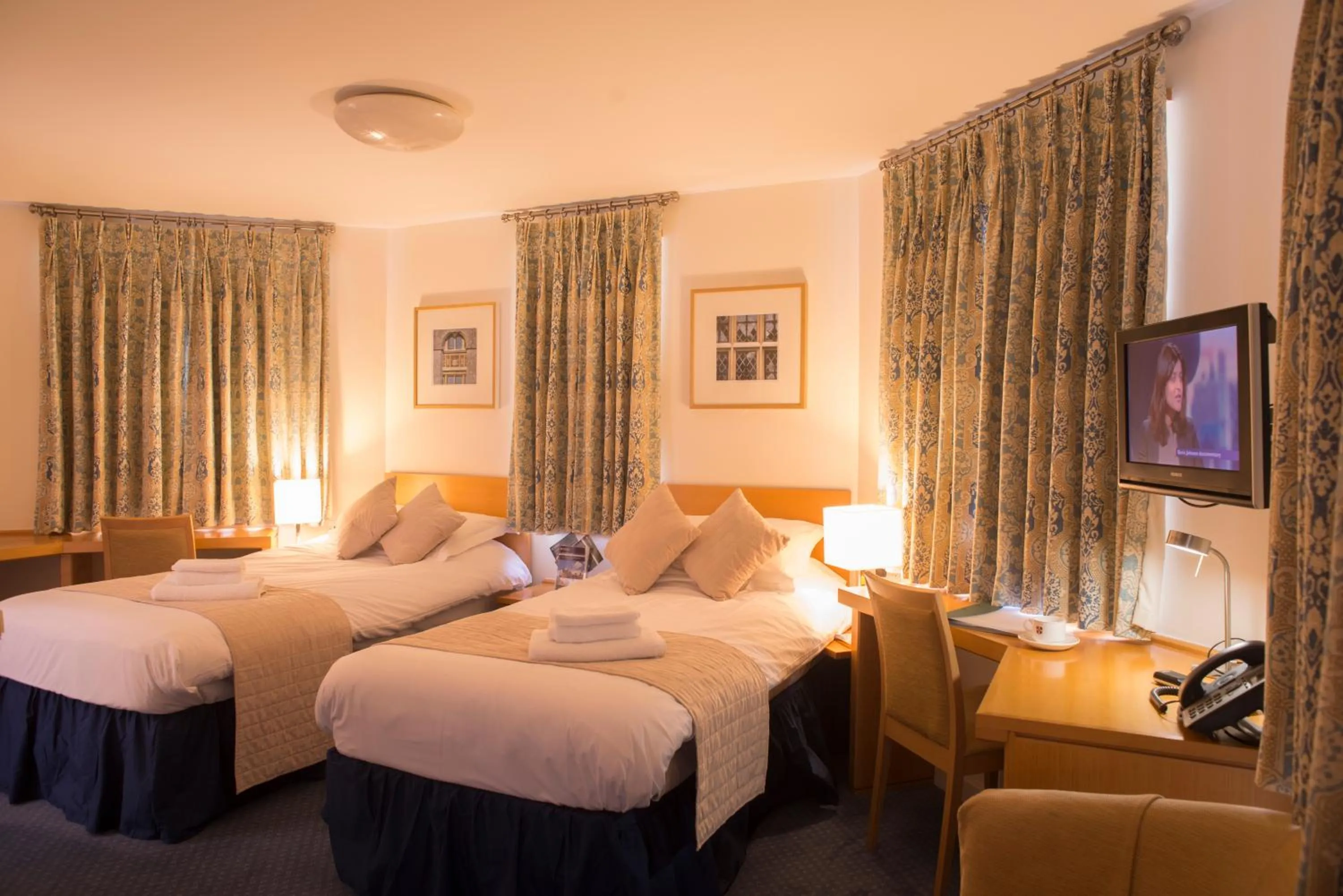 Bed in Madingley Hall