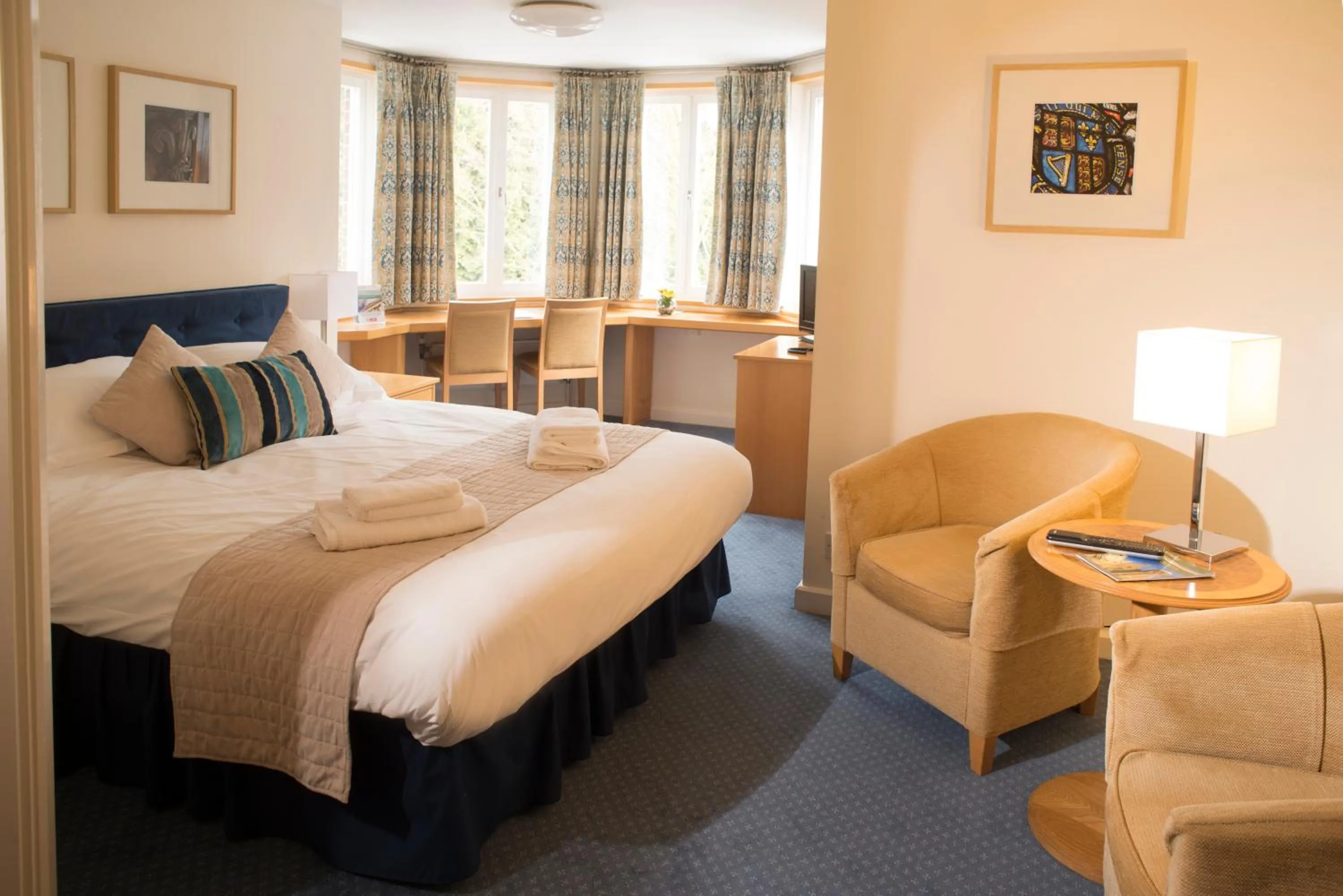 Bed in Madingley Hall