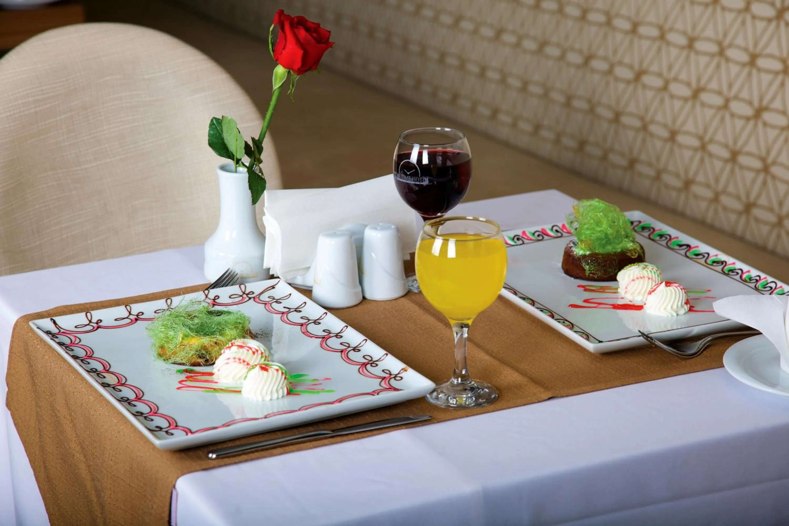 Food close-up in The Time Hotel Old City