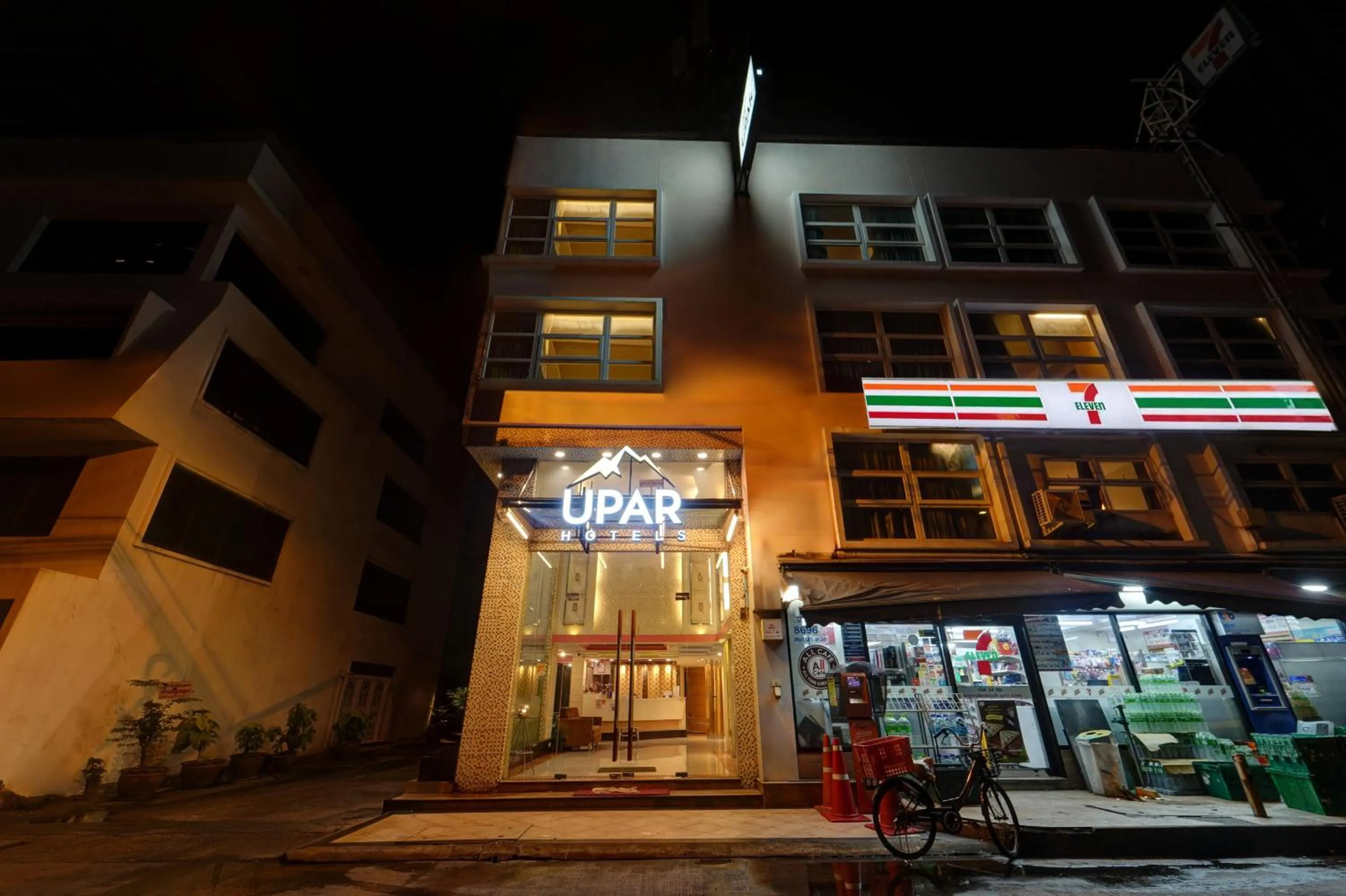 Property building in UPAR Hotels Sukhumvit 11 Nana