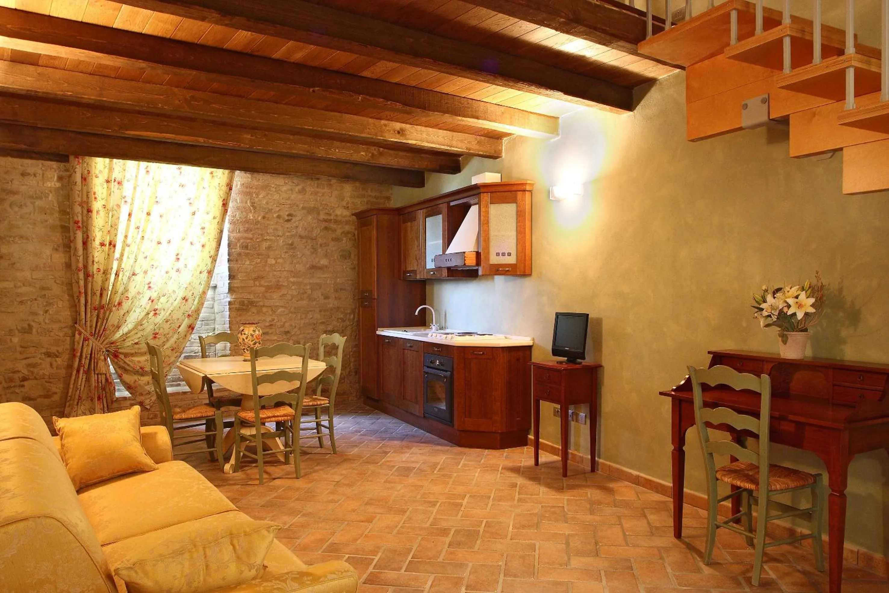 Kitchen or kitchenette in Residence Borgo Da Mare