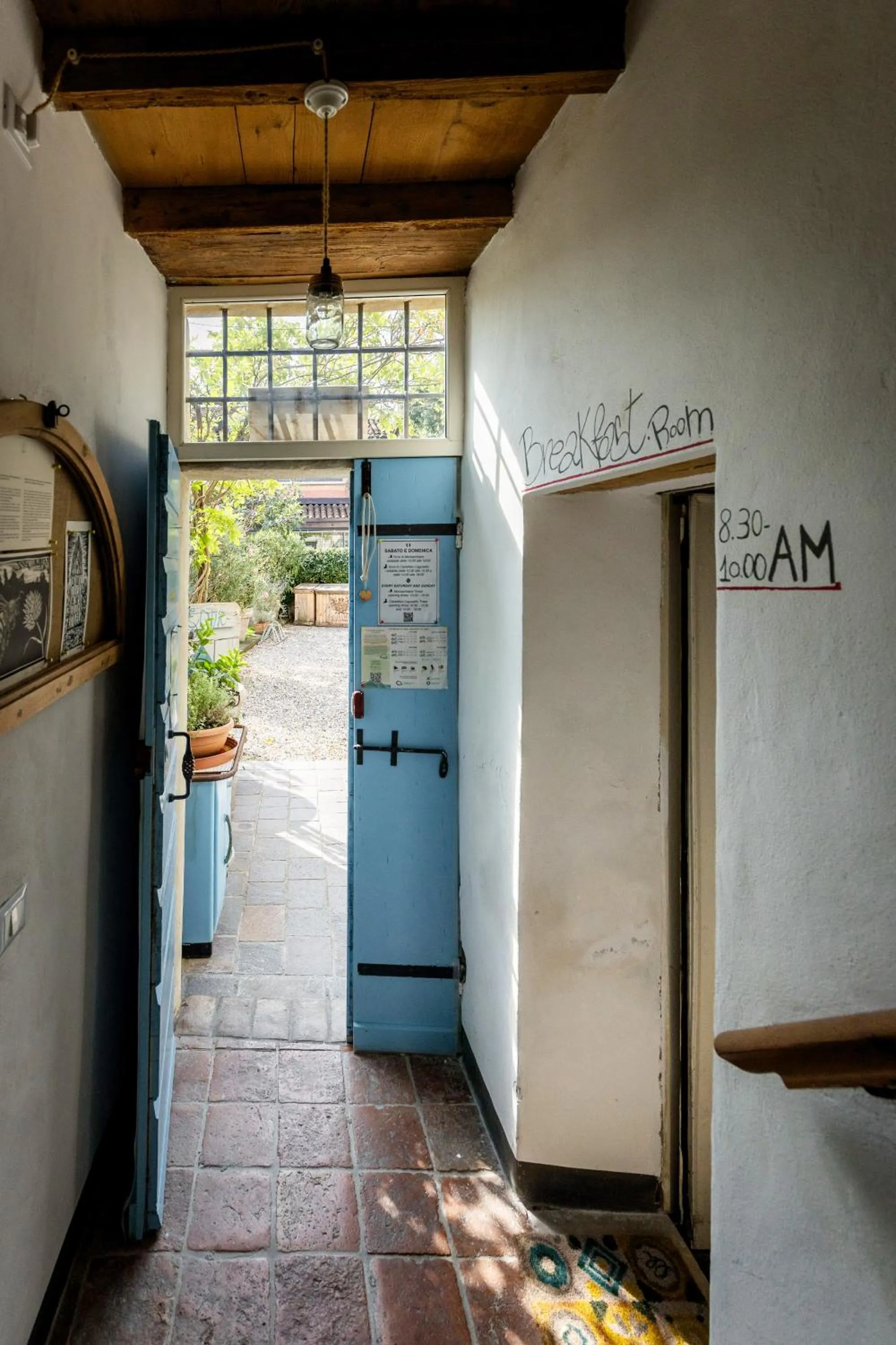 Decorative detail in B&B Corte del Mincio