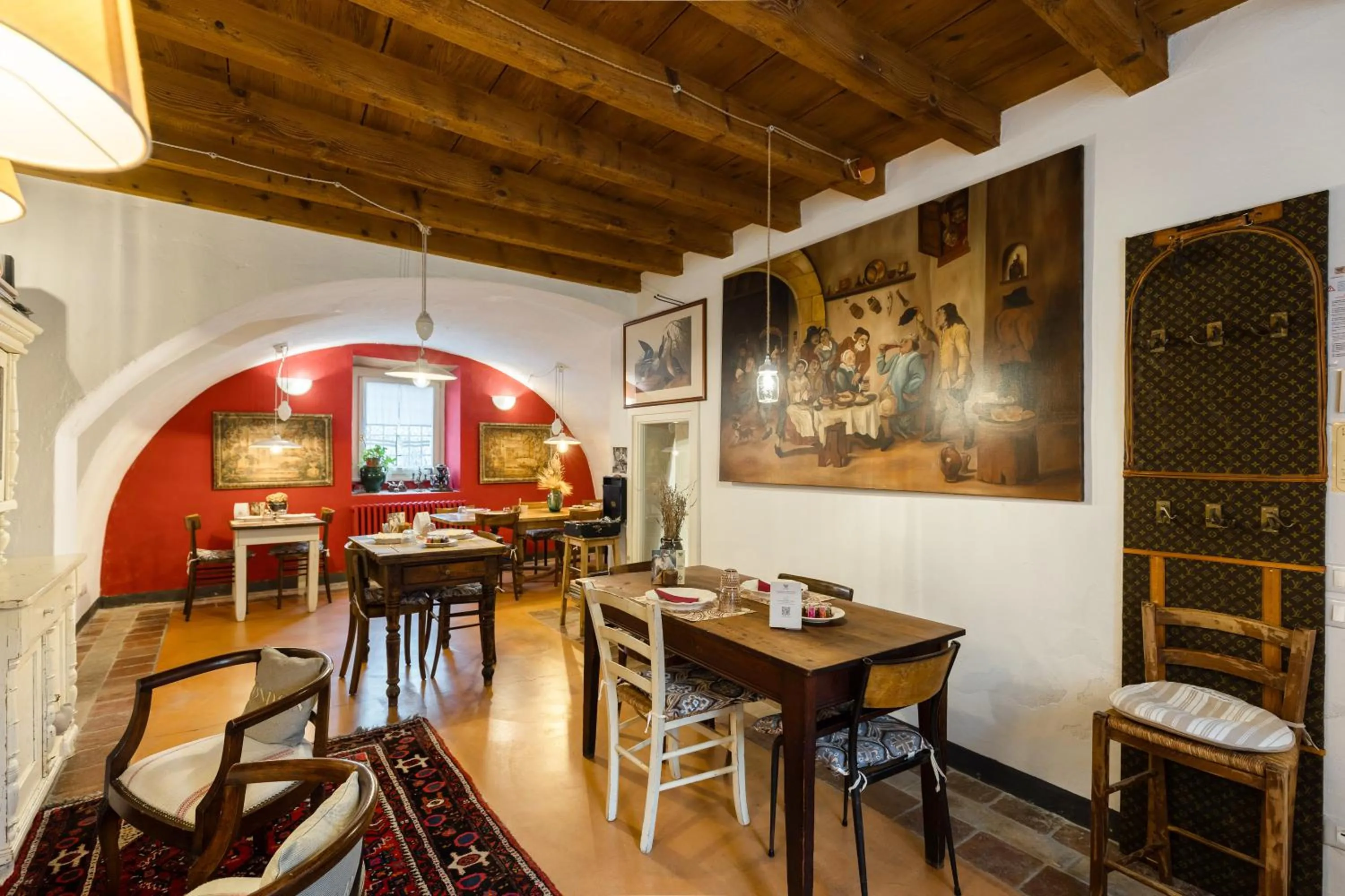 Living room in B&B Corte del Mincio