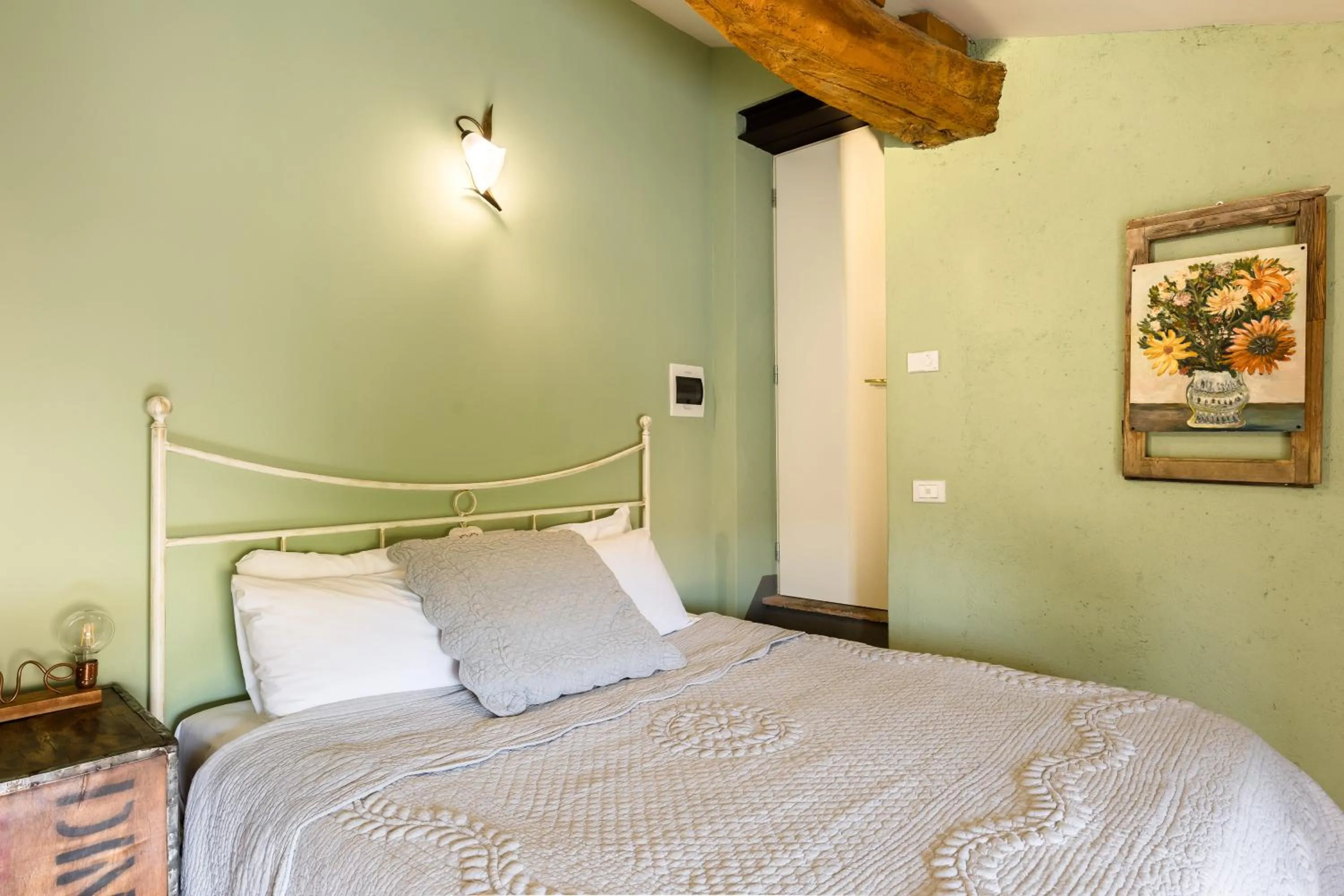 Bedroom, Bed in B&B Corte del Mincio