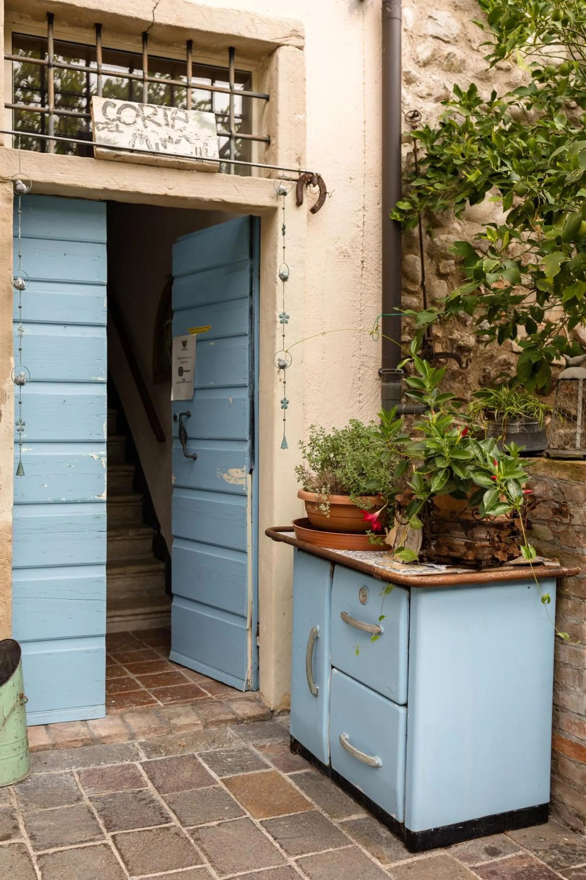 Garden in B&B Corte del Mincio