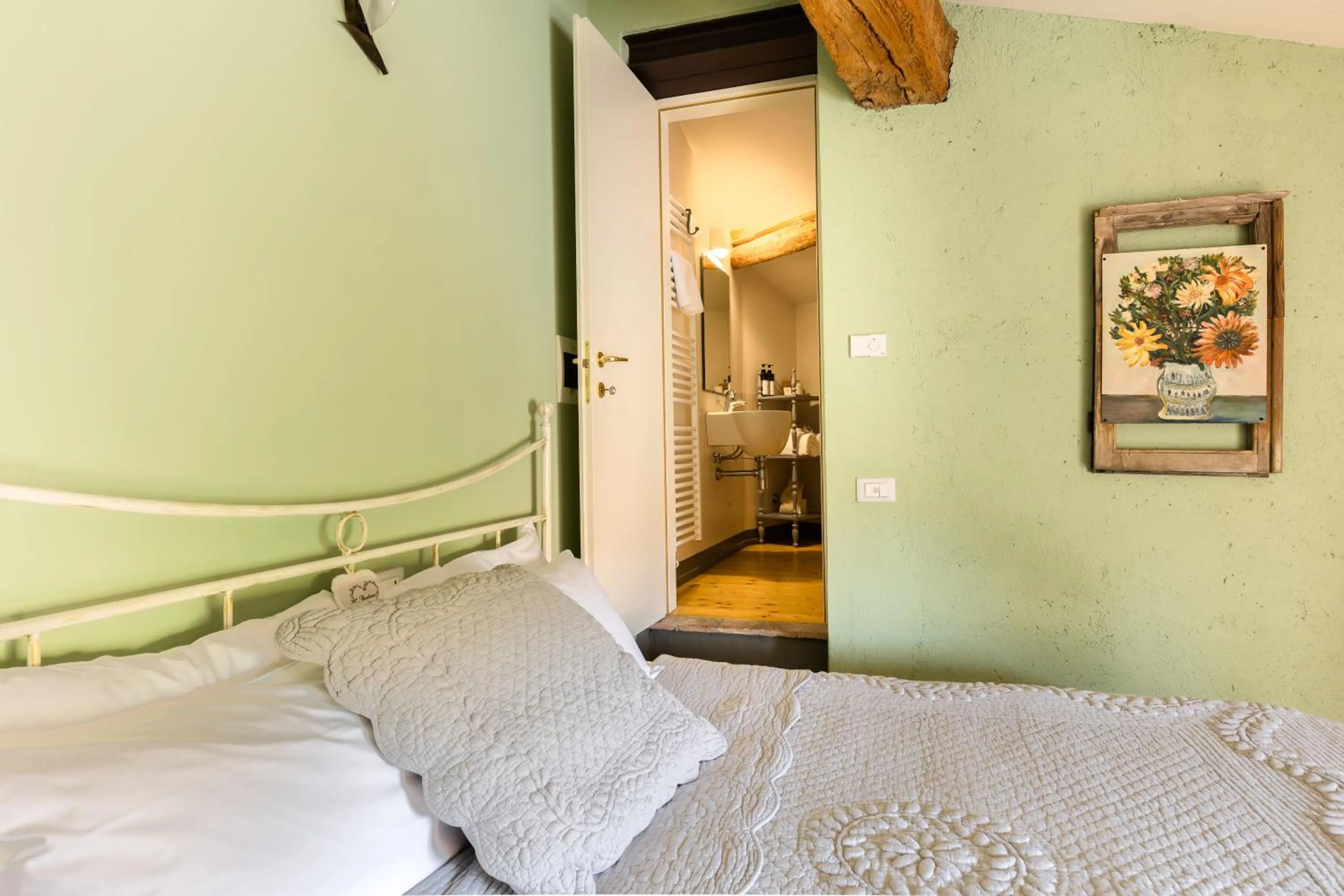 Bedroom, Bed in B&B Corte del Mincio