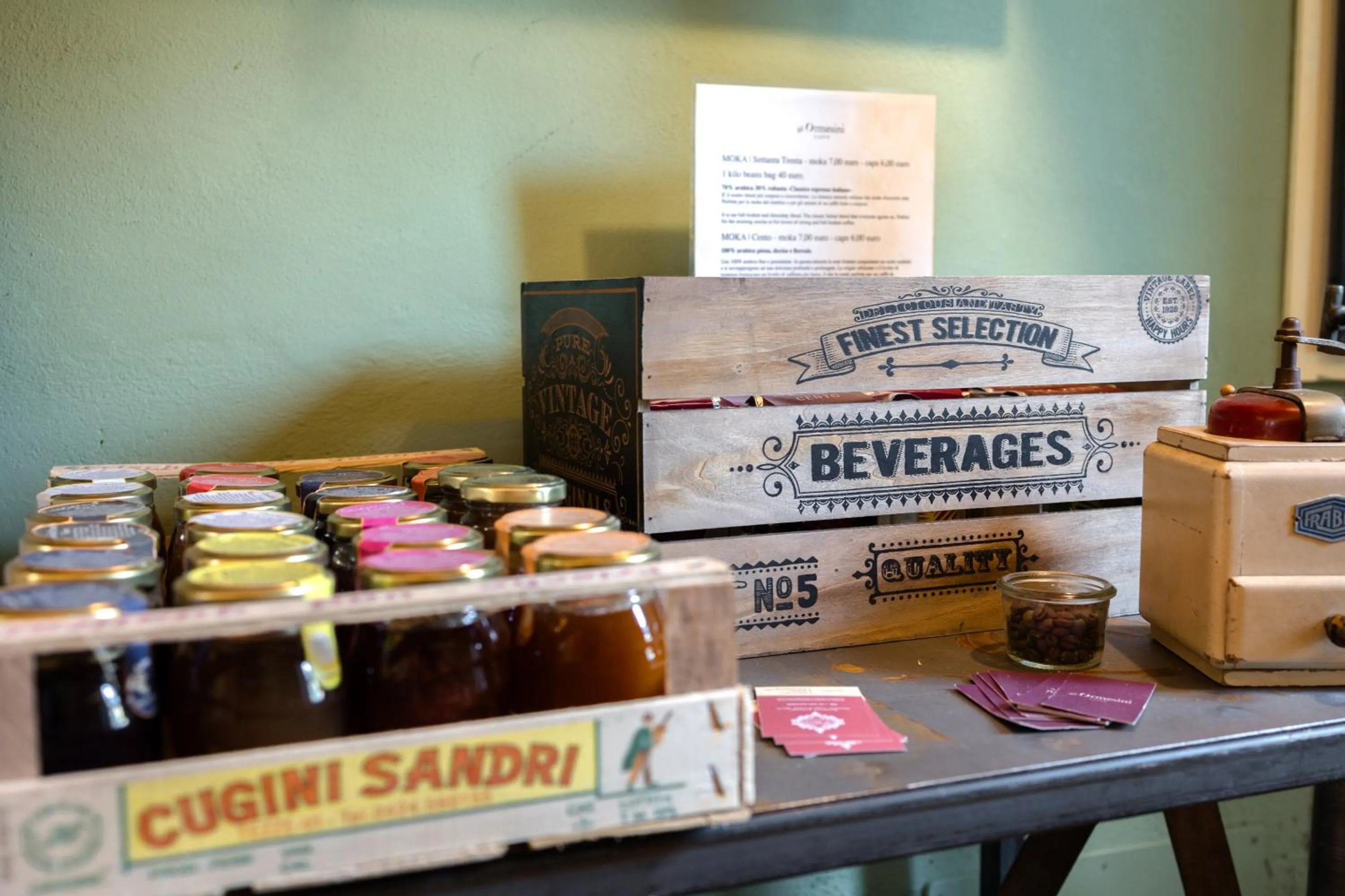 Food in B&B Corte del Mincio