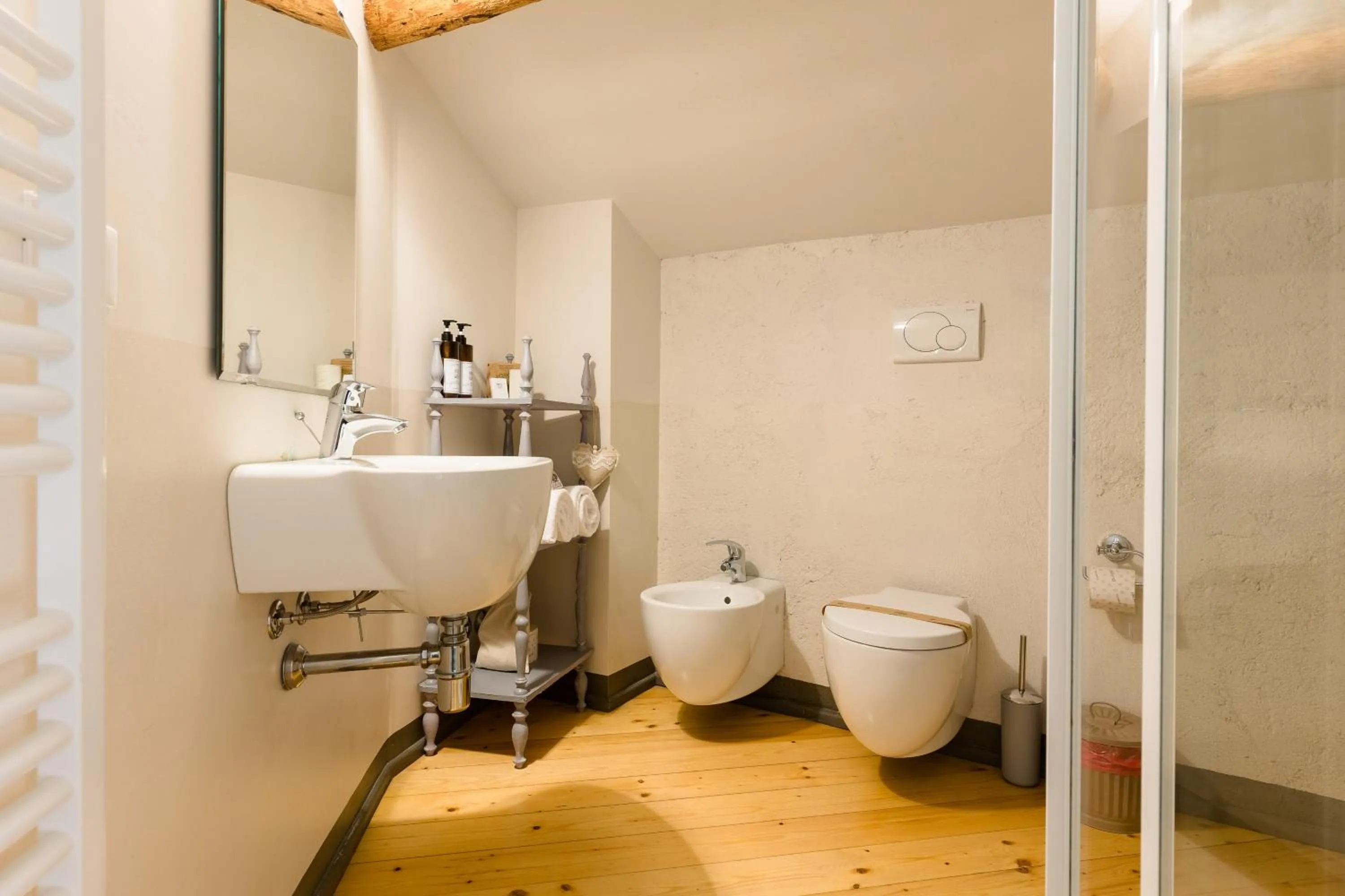 Bathroom in B&B Corte del Mincio