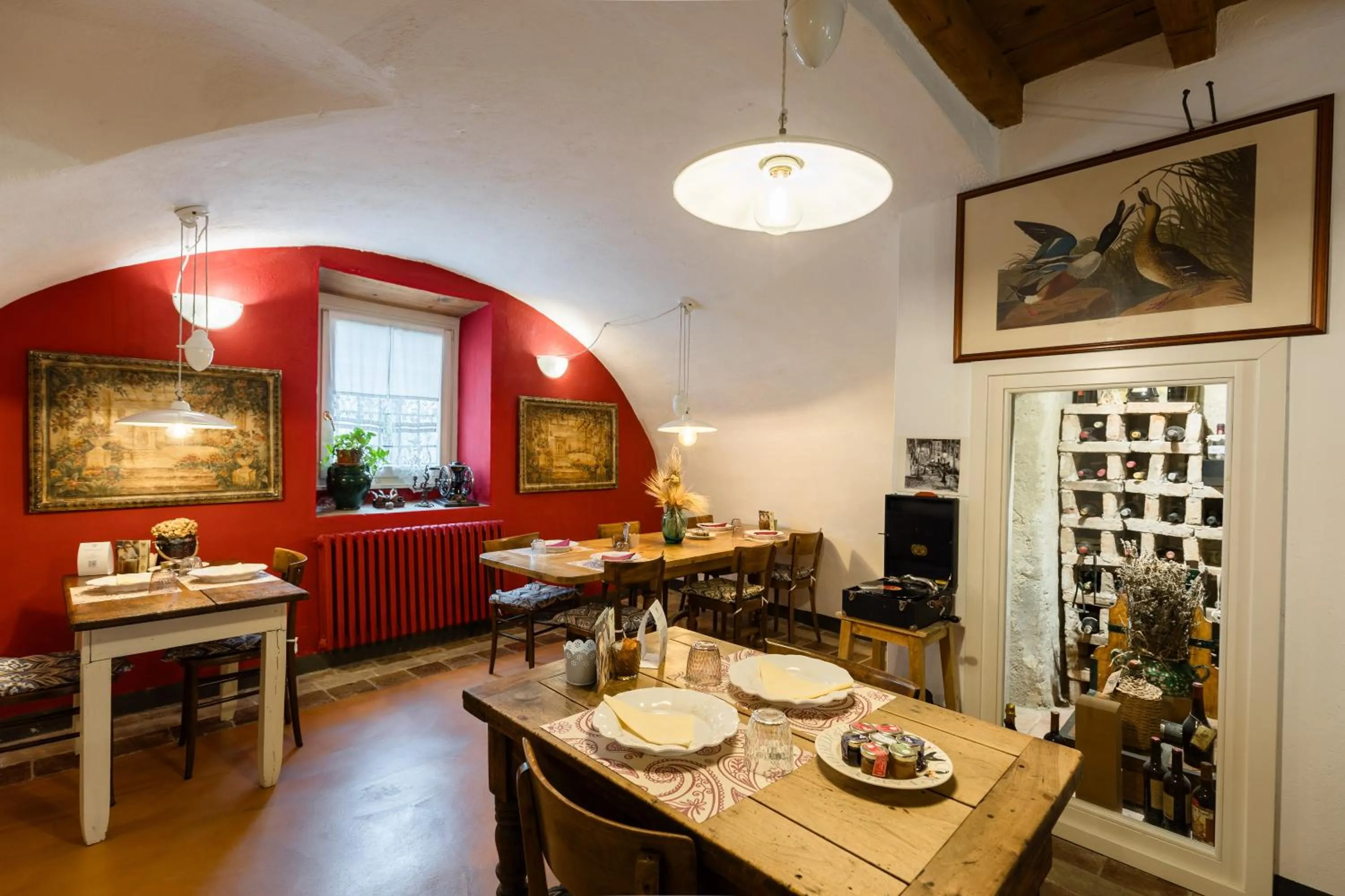 Living room in B&B Corte del Mincio