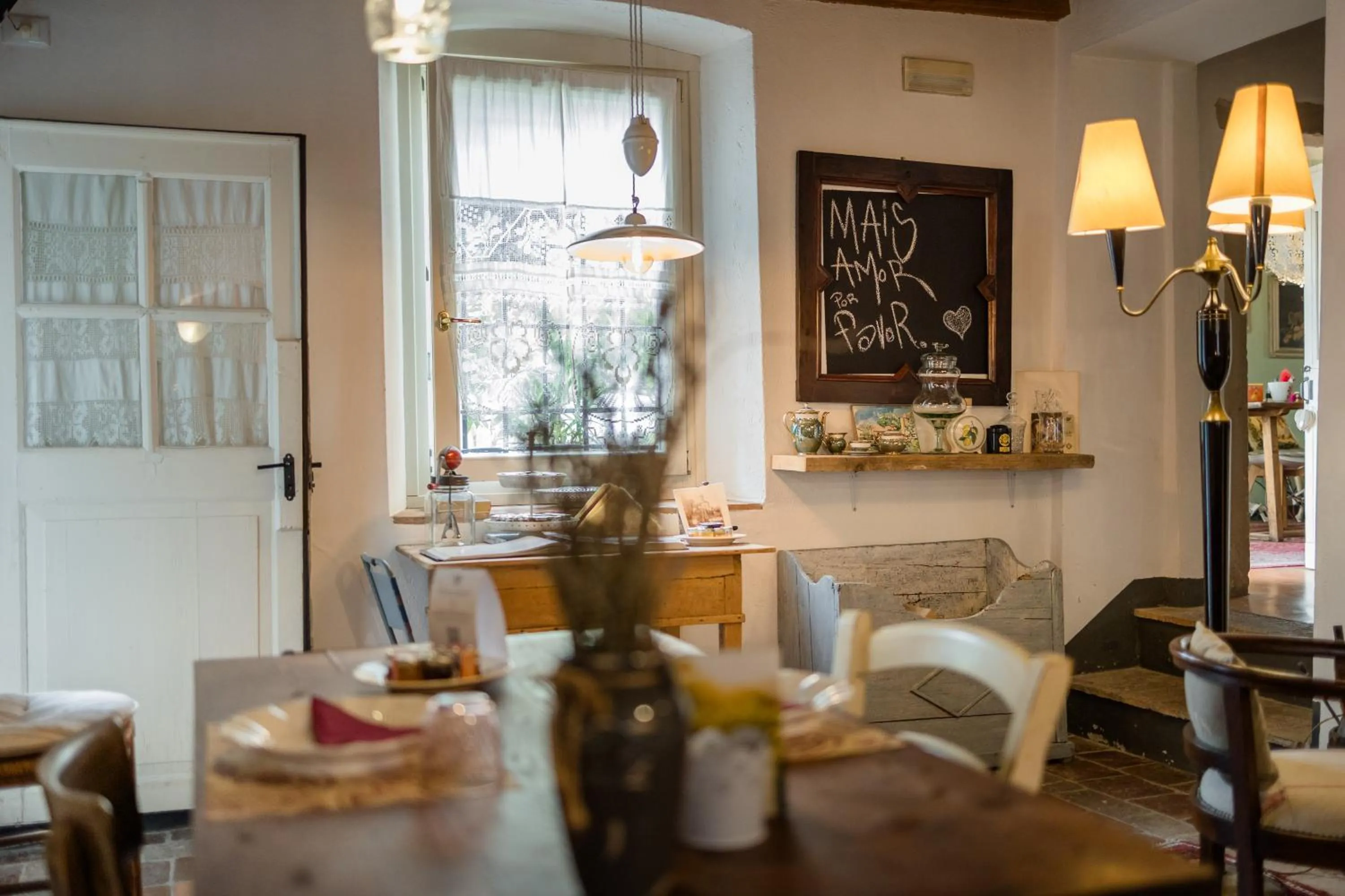 Living room in B&B Corte del Mincio