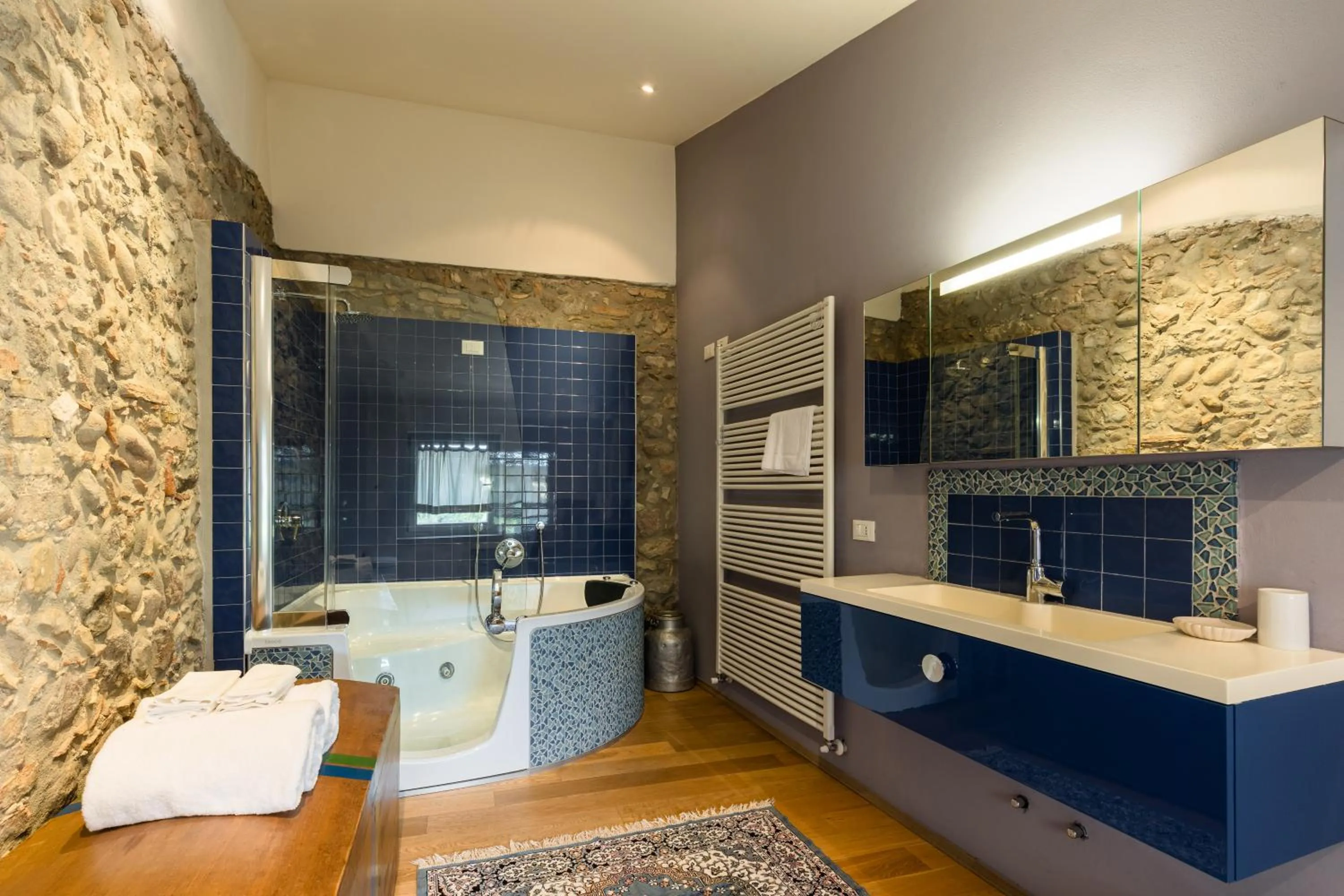 Shower in B&B Corte del Mincio