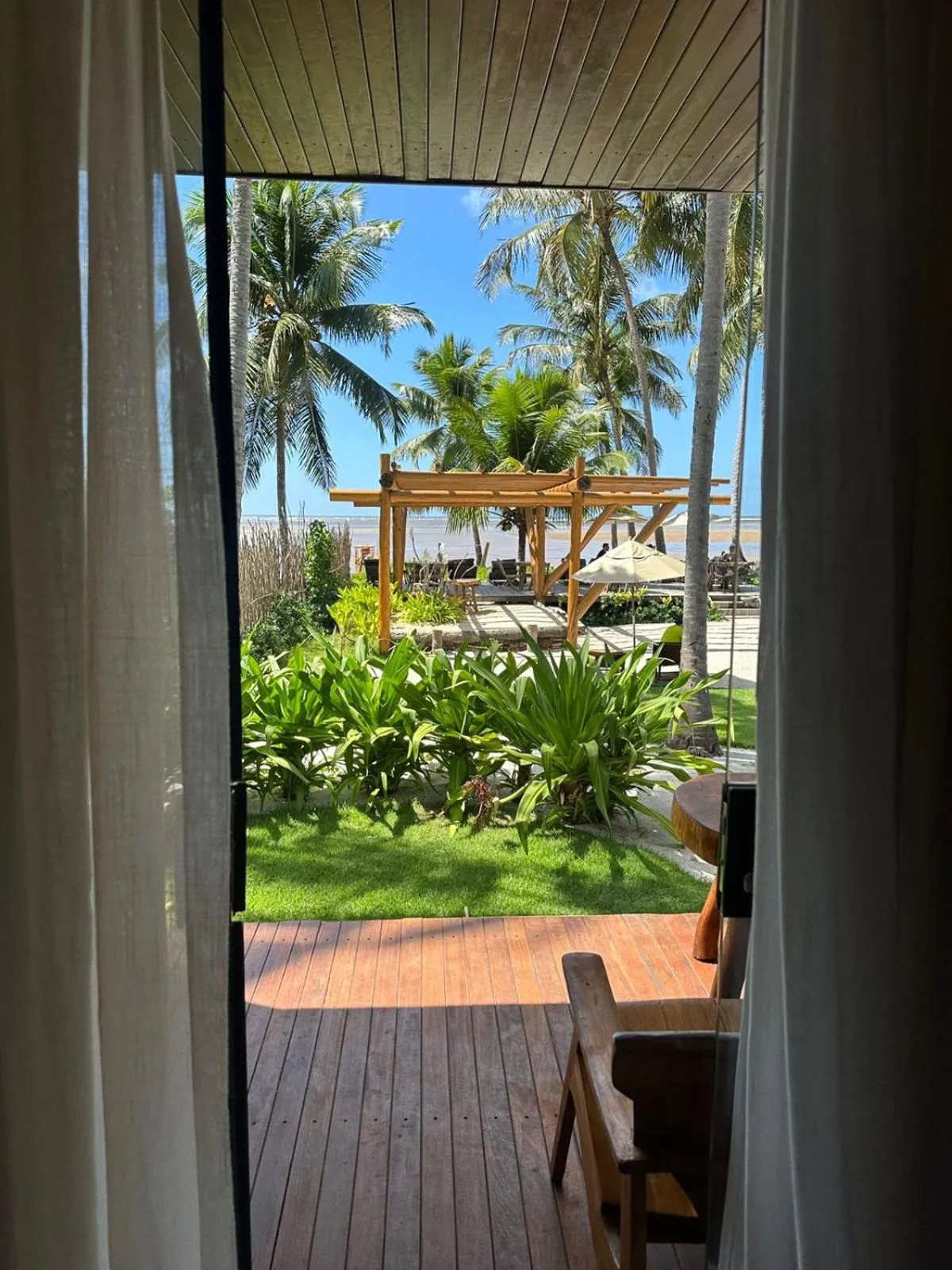 Patio in Pedras Do Patacho Hotel Boutique Experience