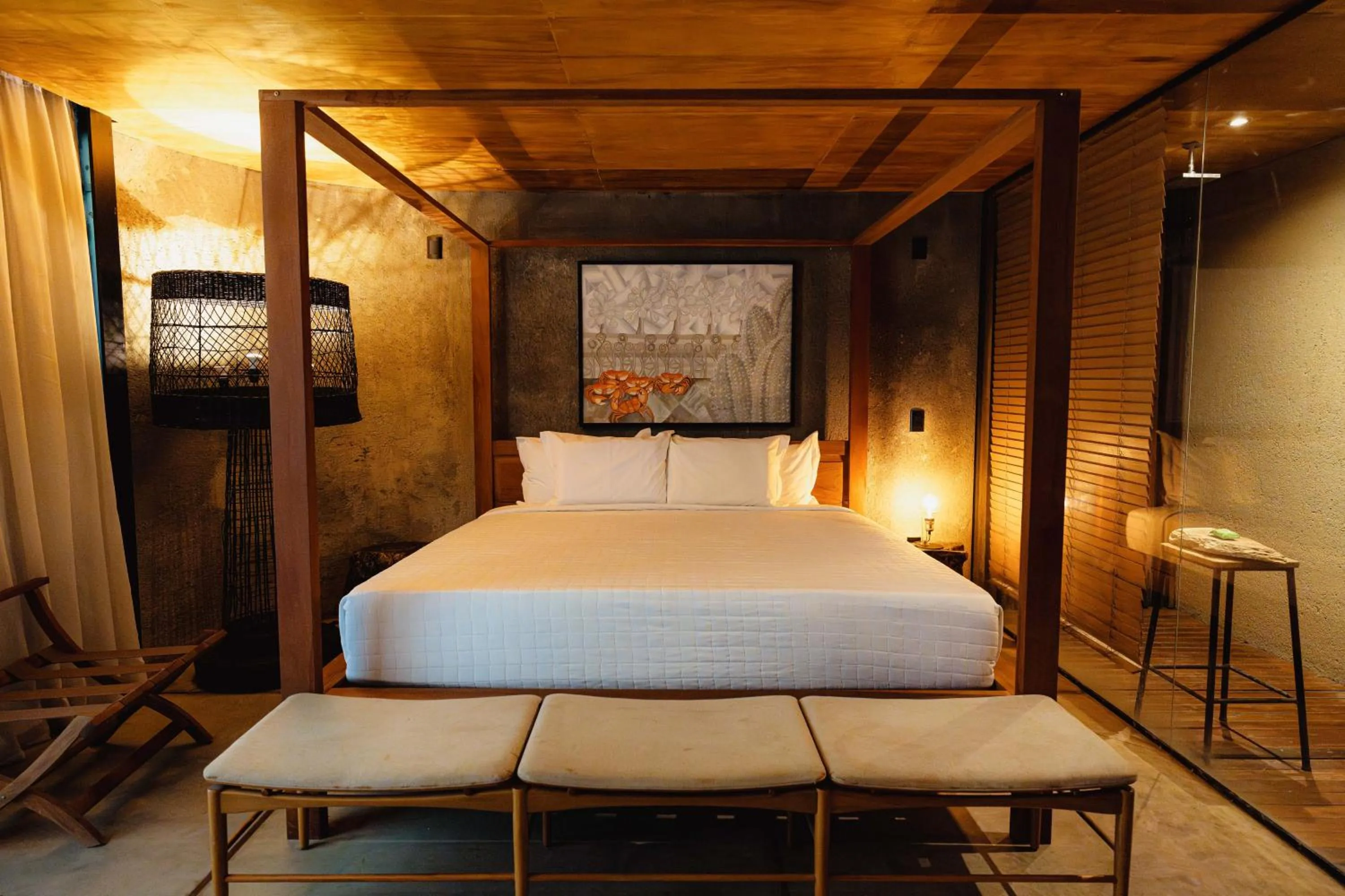 Bed in Pedras Do Patacho Hotel Boutique Experience
