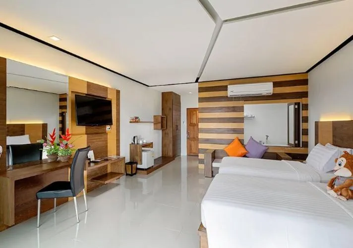 Bed in Secret Cliff Resort & Restaurant - SHA Plus