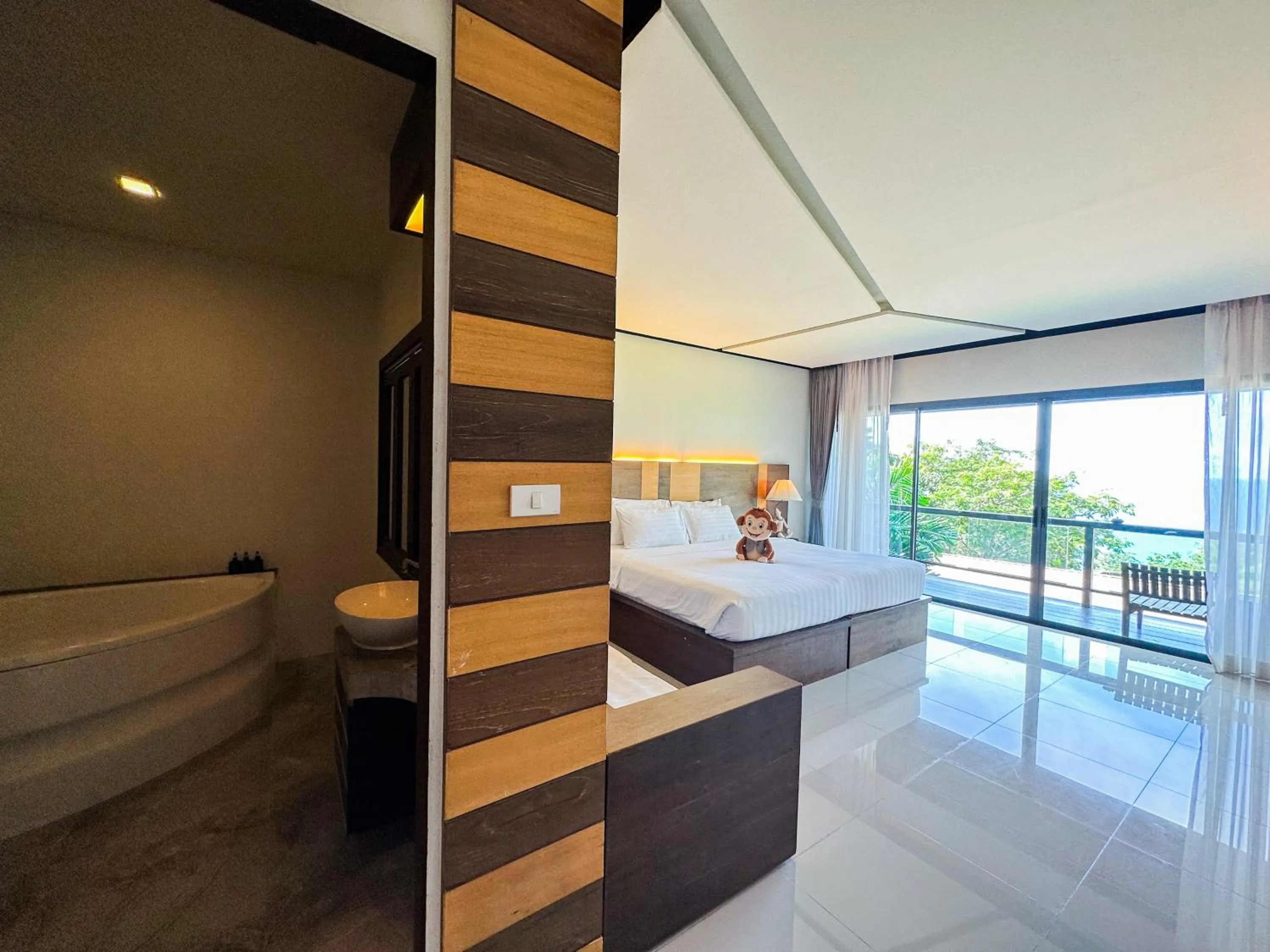 Bed in Secret Cliff Resort & Restaurant - SHA Plus