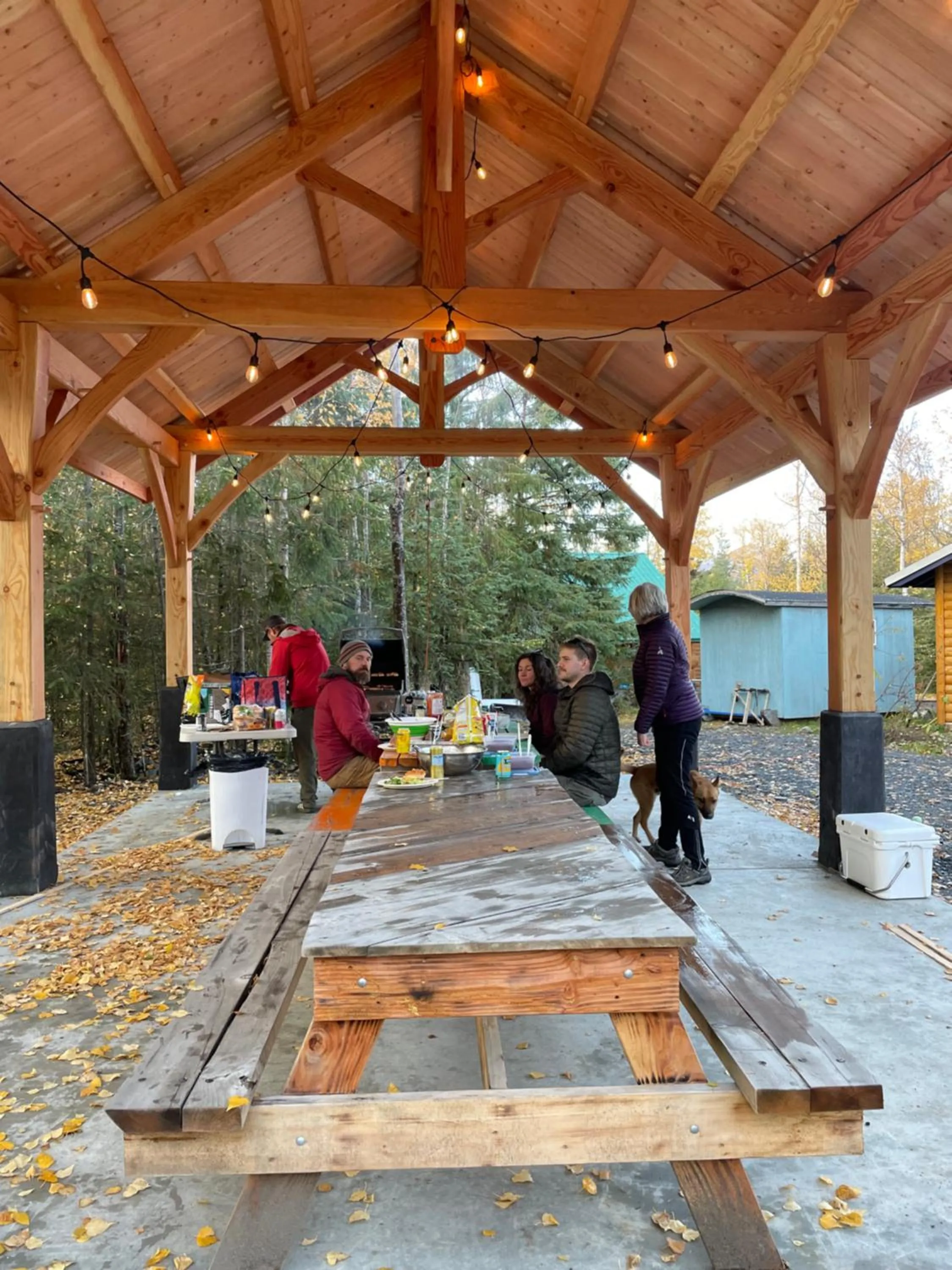 Patio in Hope's Hideaway, LLC