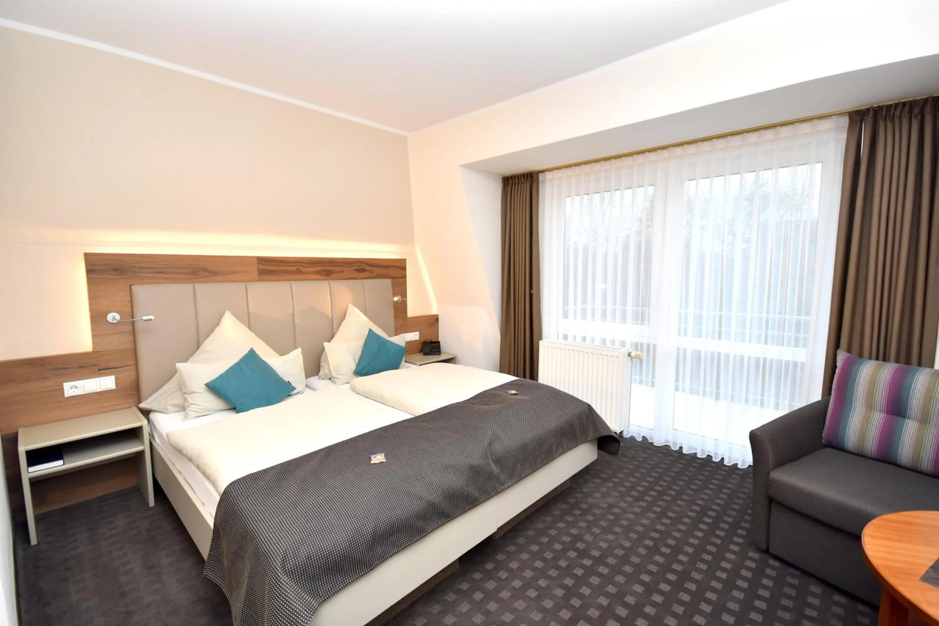 Bed in Hotel & Restaurant Zum Deutschen Hause