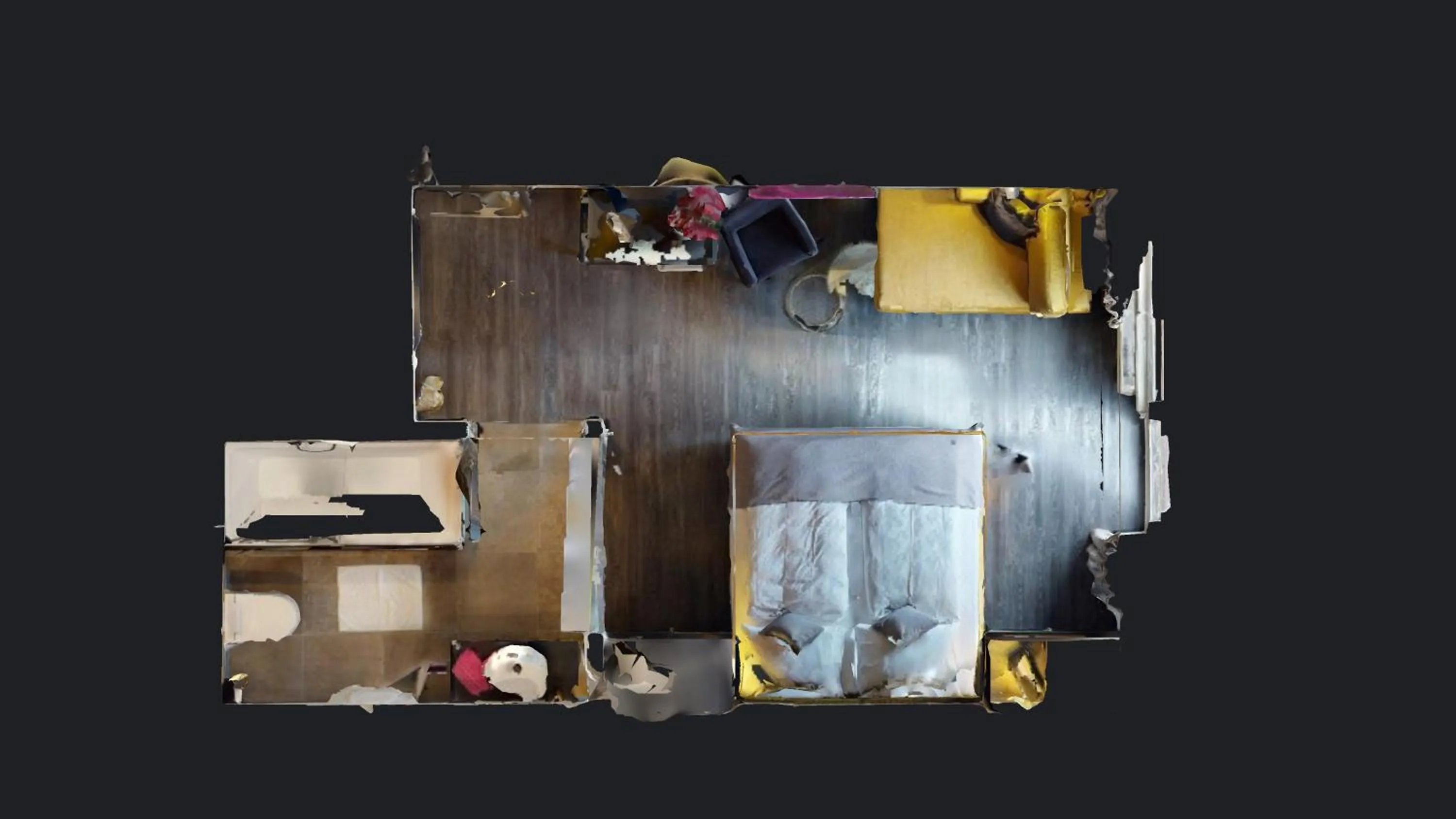 Floor plan in Hotel Panther'A