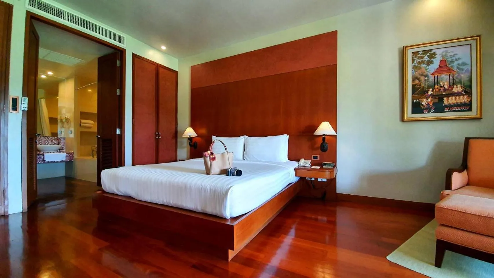 Bed in Mission Hills Phuket Golf Resort-SHA Extra Plus