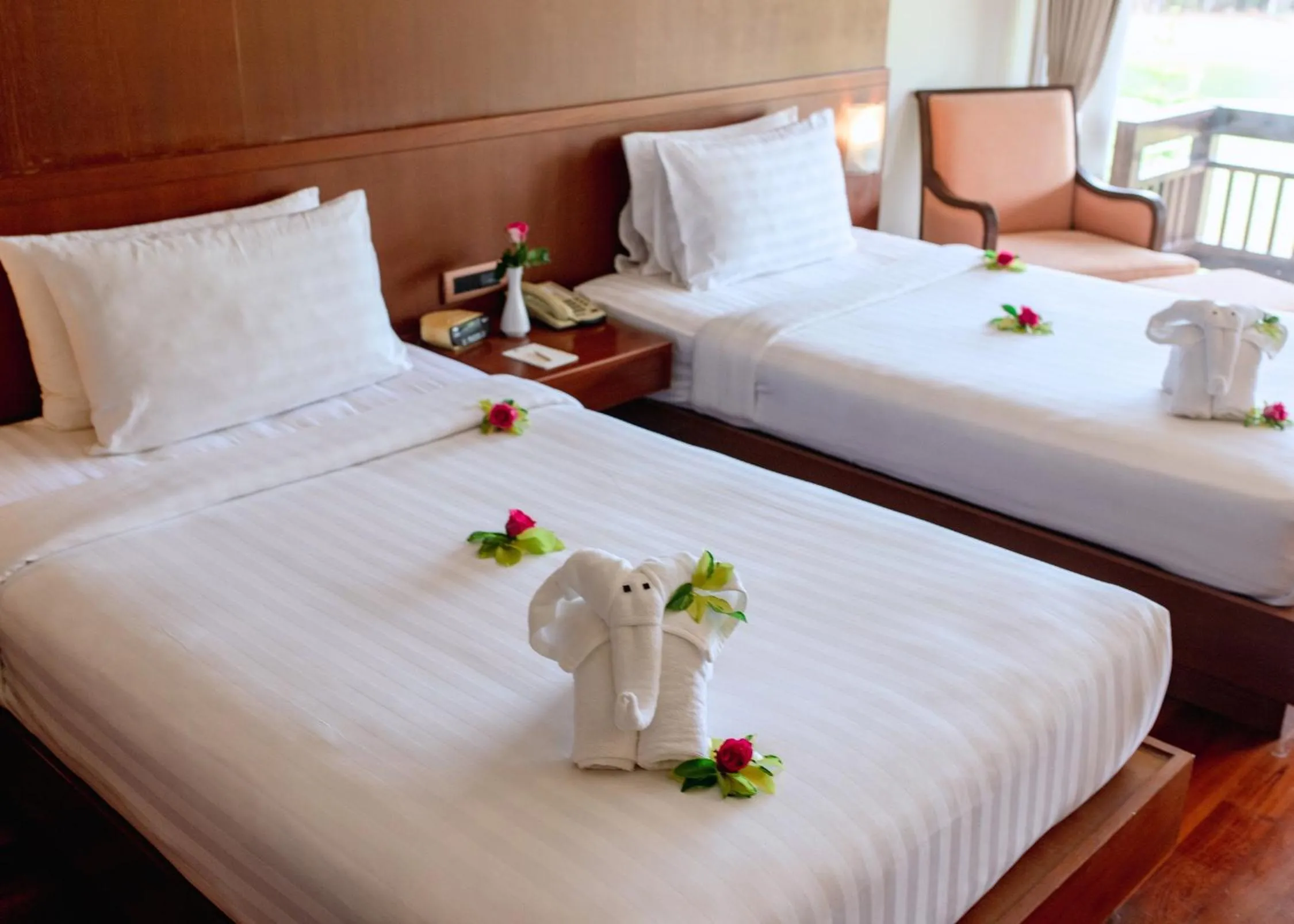 Bed in Mission Hills Phuket Golf Resort-SHA Extra Plus