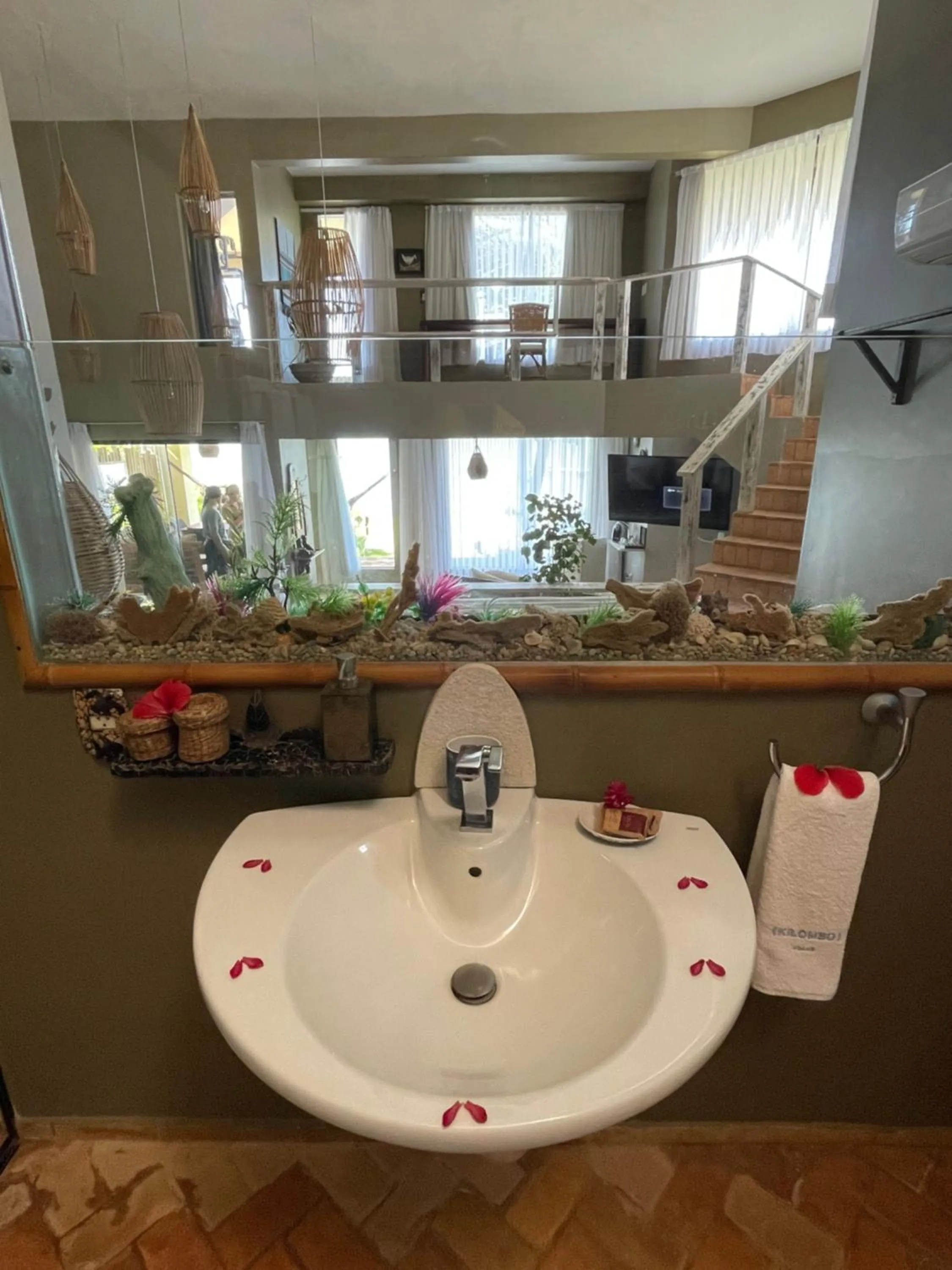Bathroom in Kilombo Villas & Spa