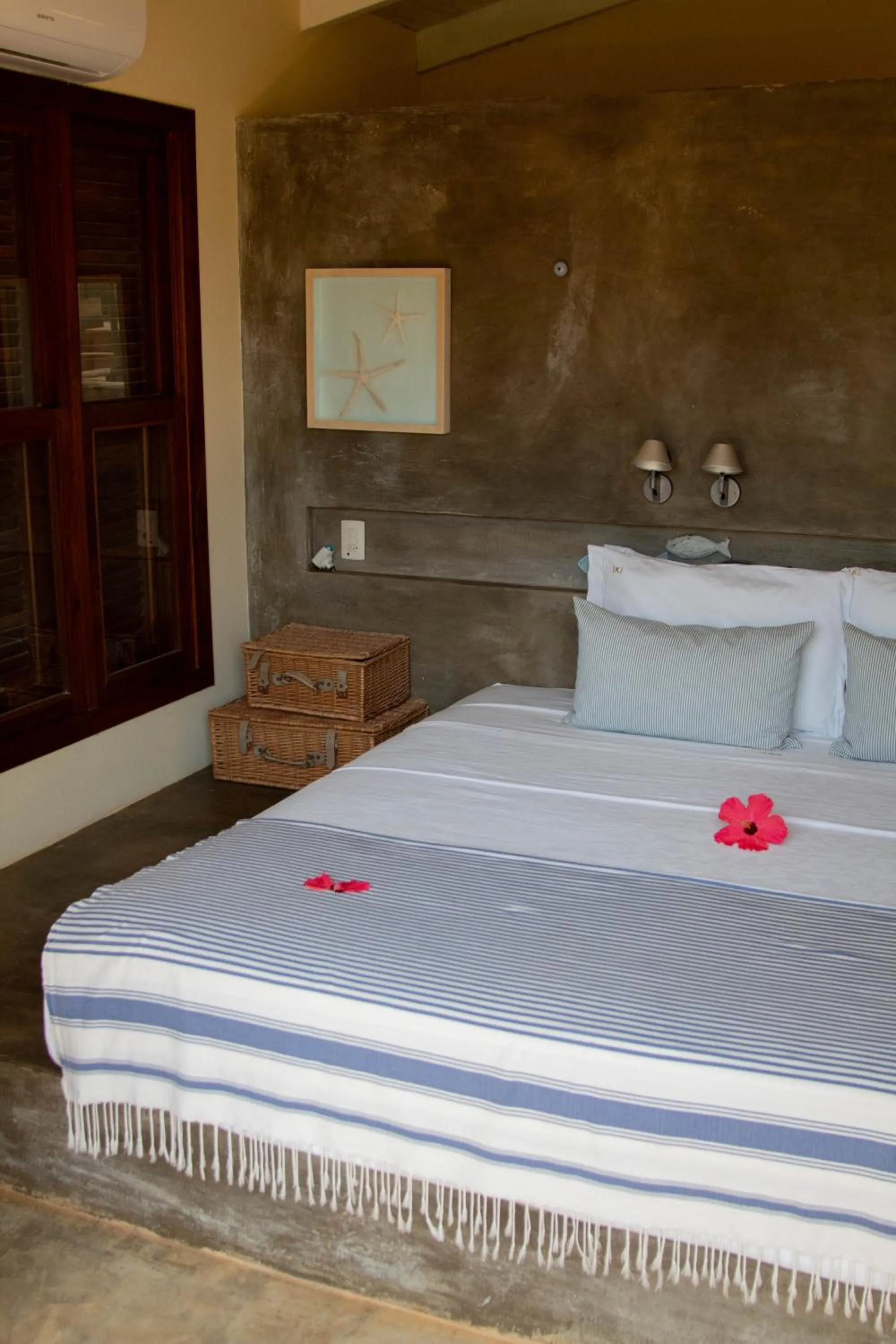 Bed in Kilombo Villas & Spa