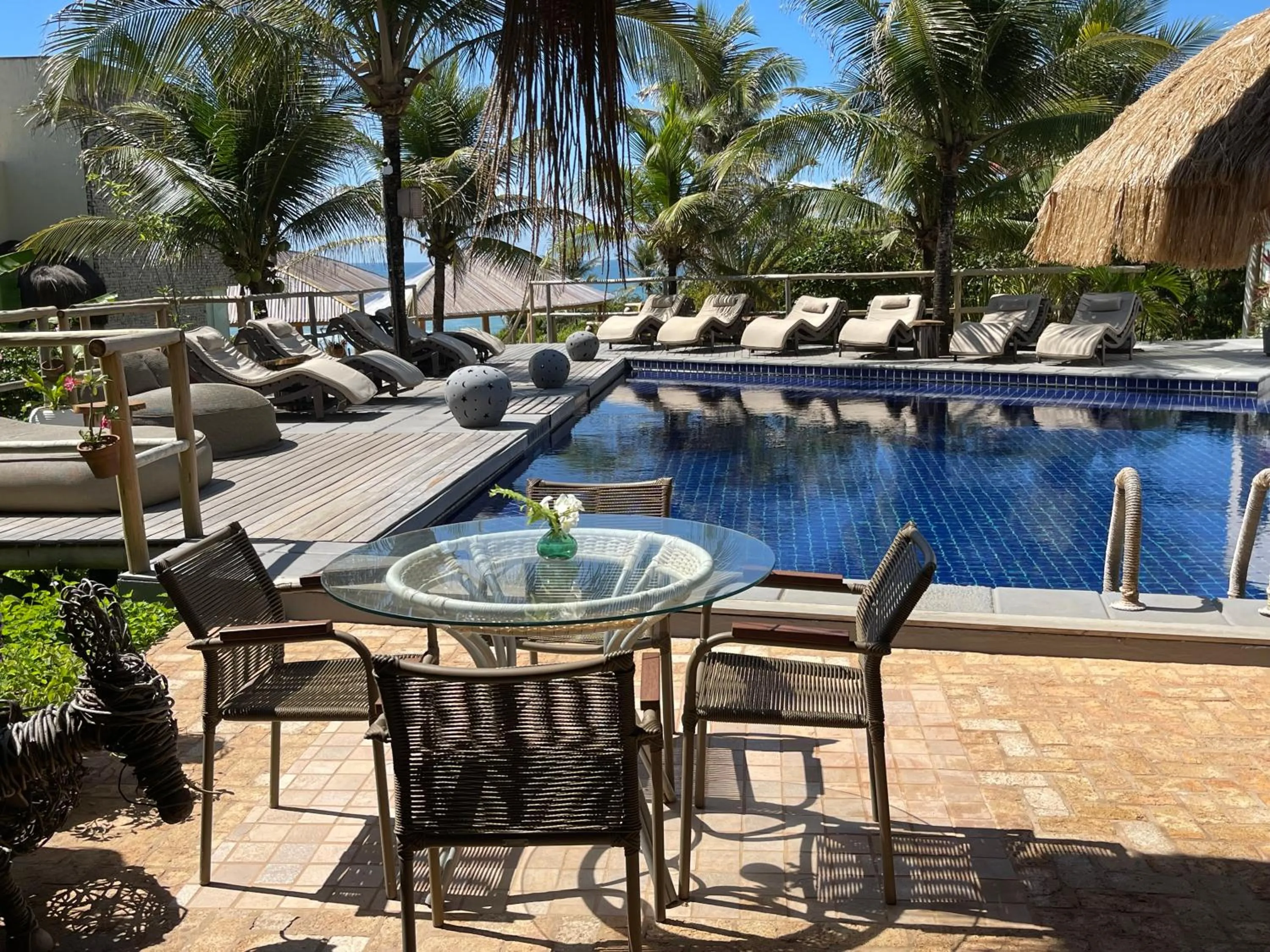 Swimming pool in Kilombo Villas & Spa