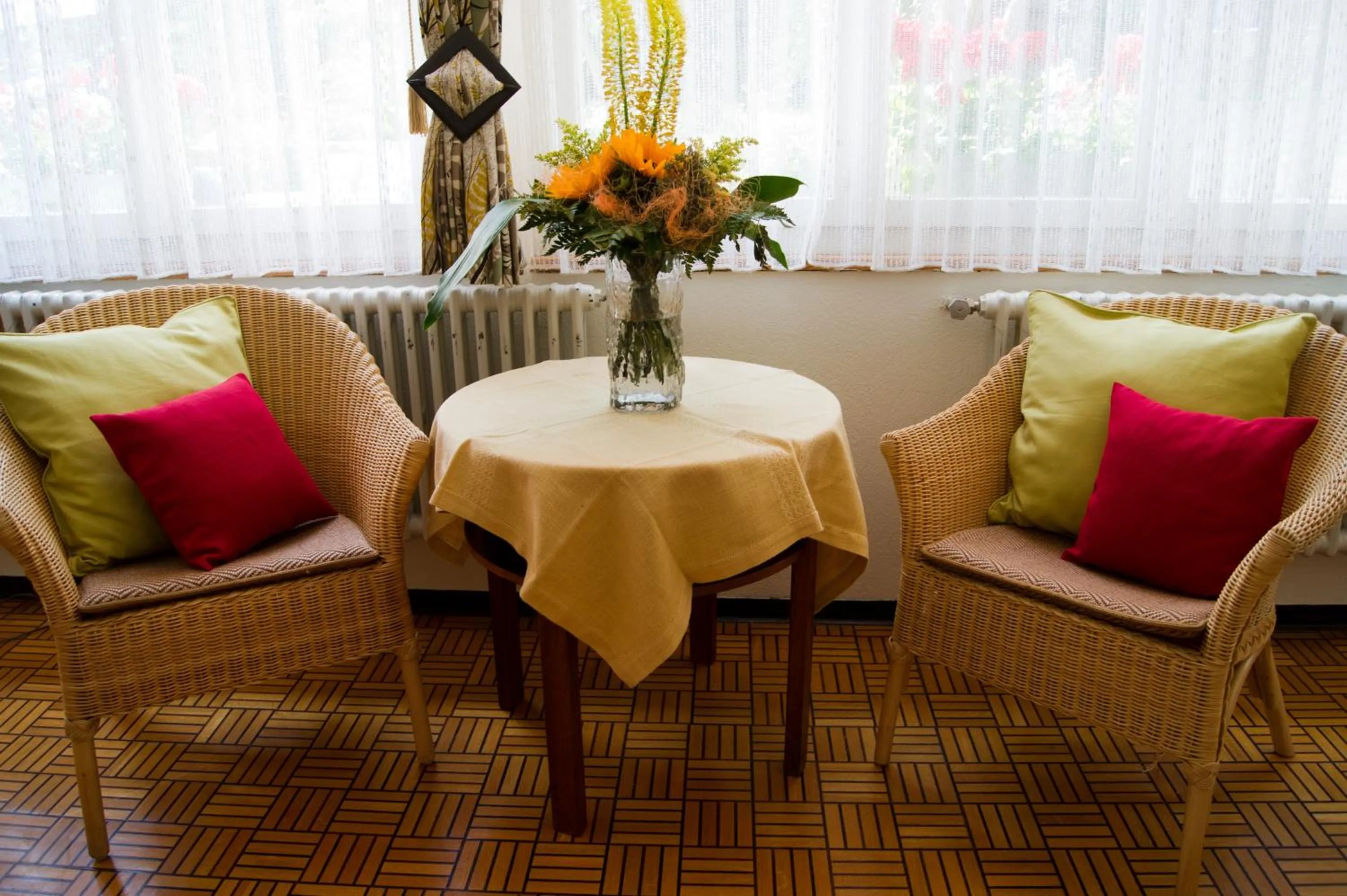 Lobby or reception in Hotel Alpina