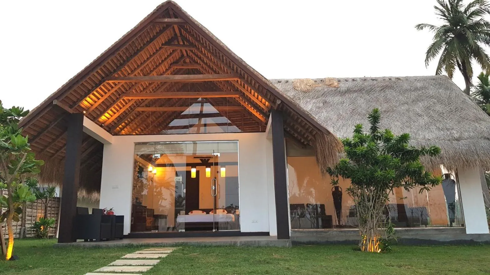 Garden in Blue Whale Resort & Kite Surfing