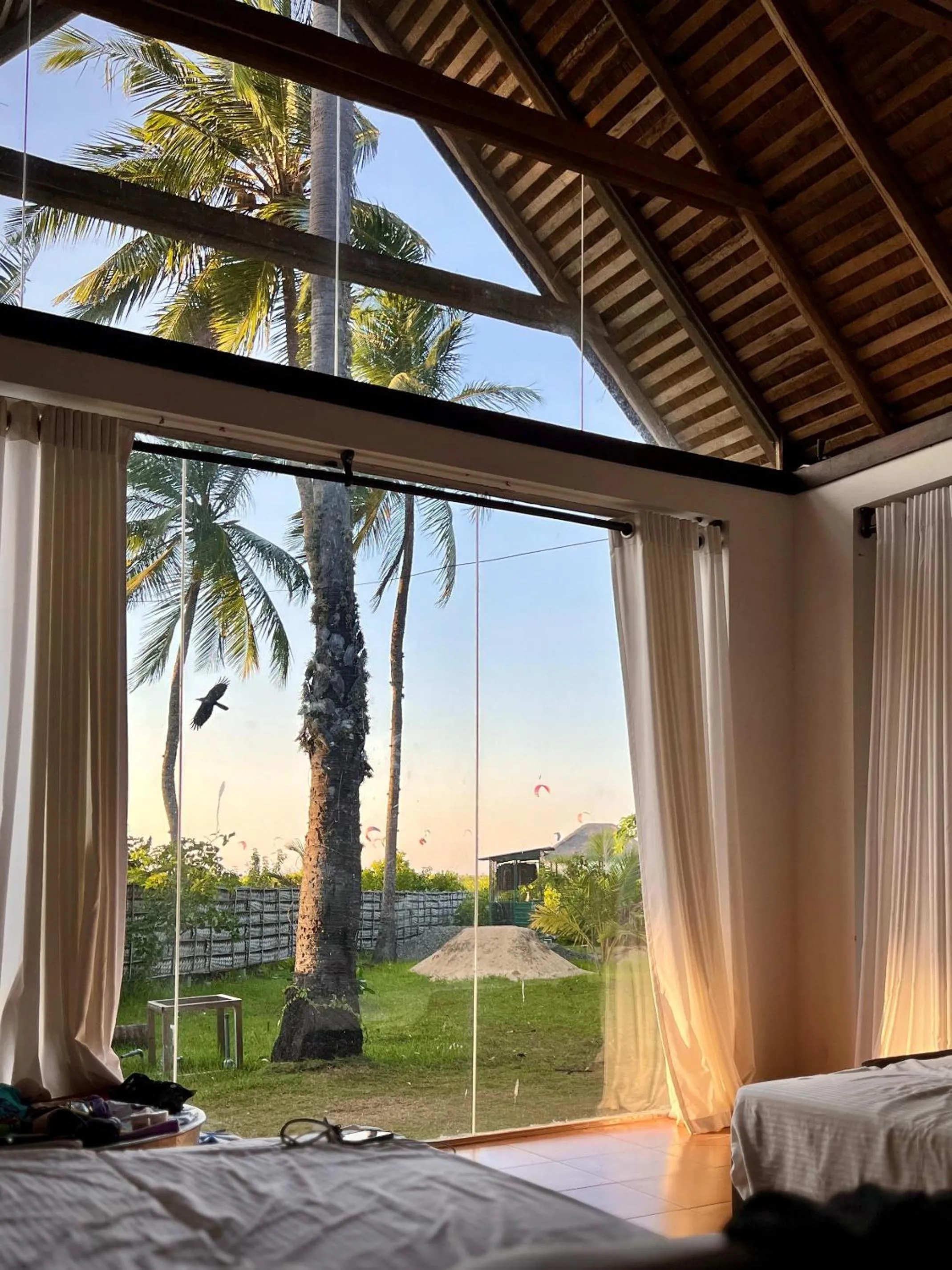 Bed in Blue Whale Resort & Kite Surfing