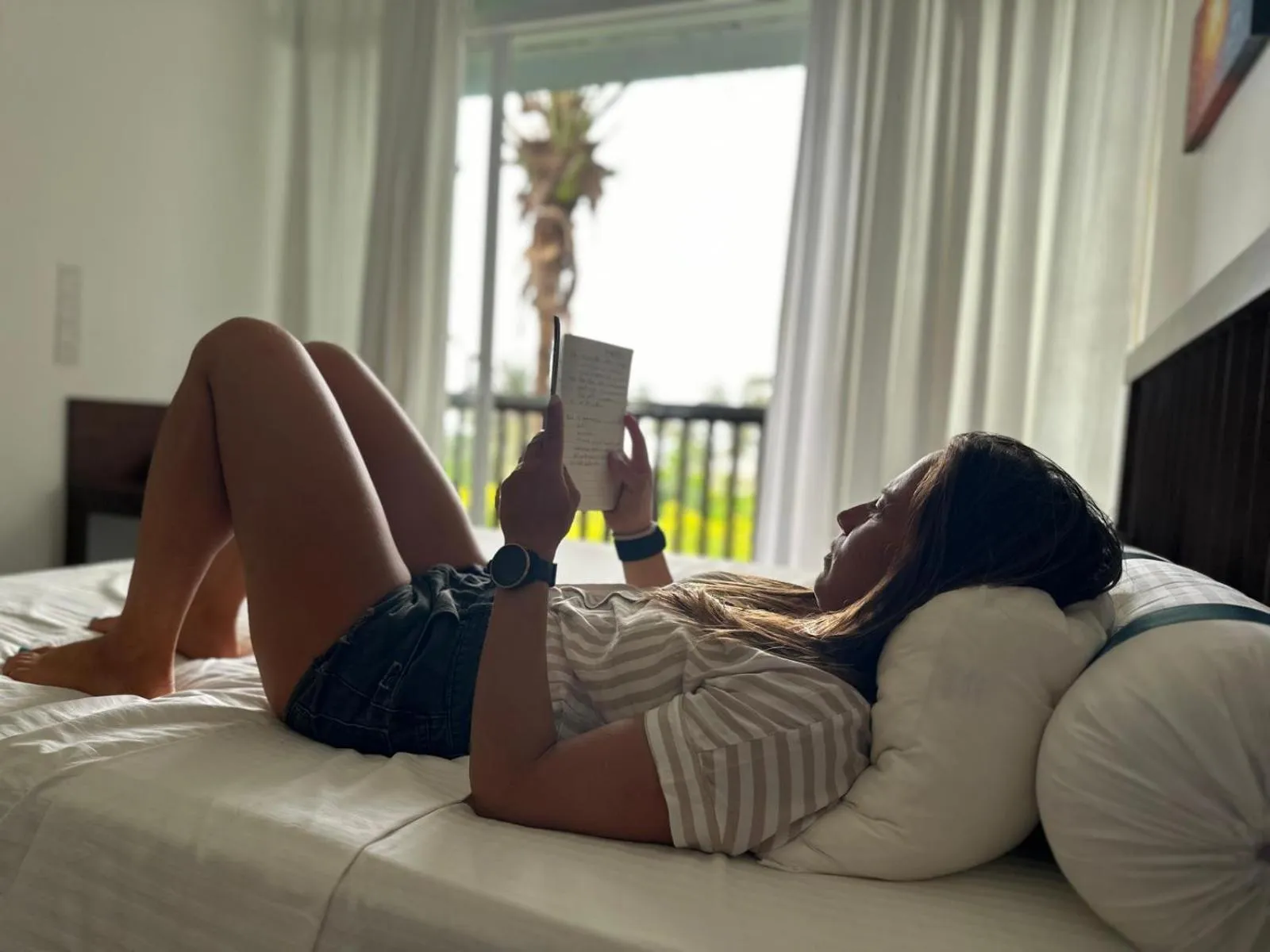 Bed in Blue Whale Resort & Kite Surfing