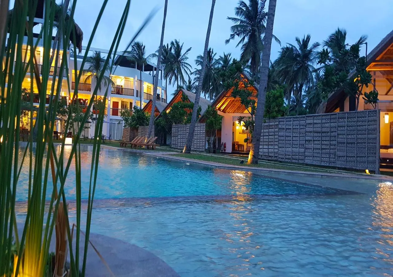 Pool view in Blue Whale Resort & Kite Surfing