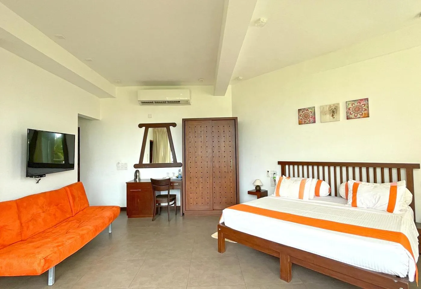 Bedroom, Bed in Blue Whale Resort & Kite Surfing