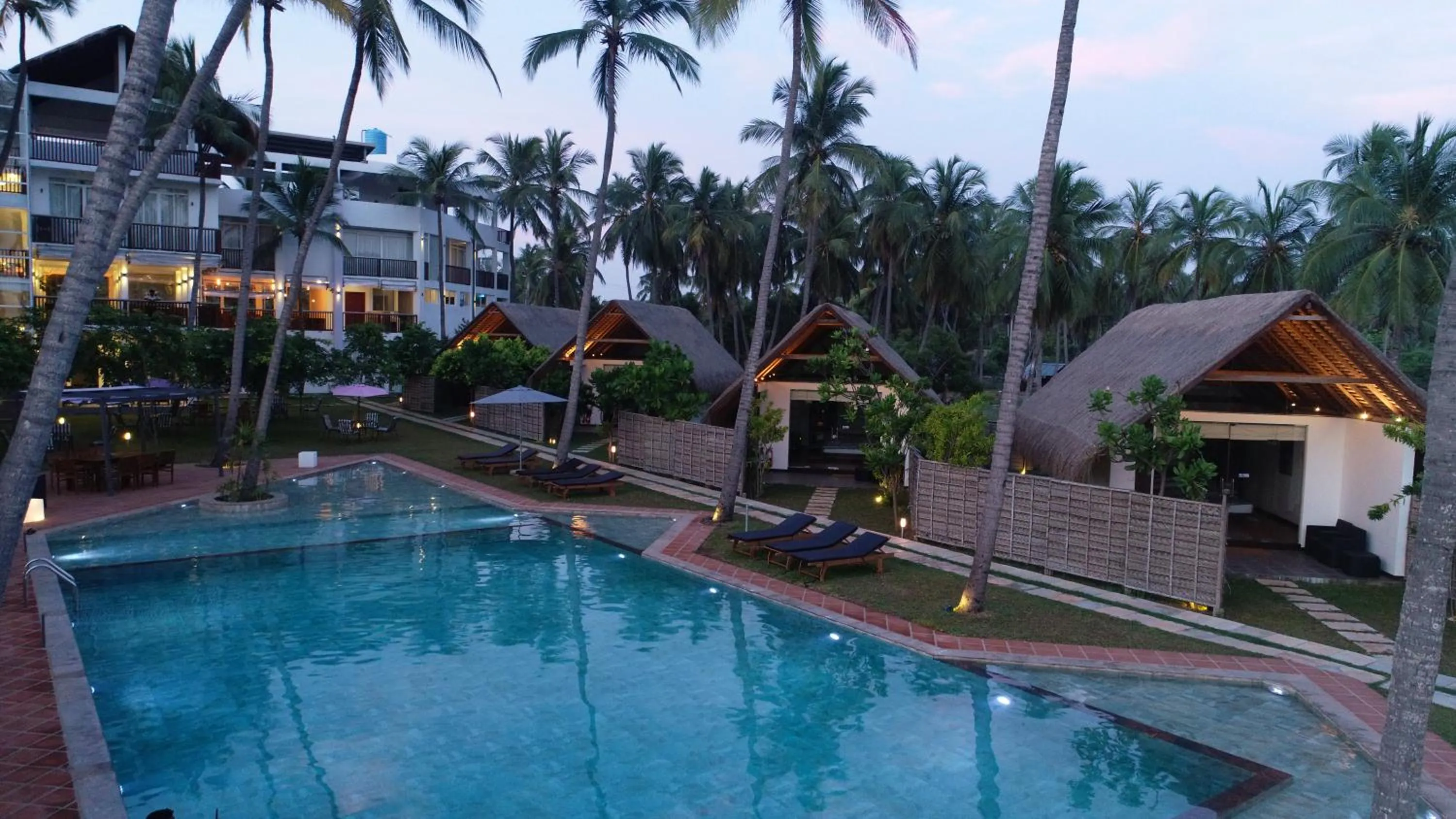 Pool view in Blue Whale Resort & Kite Surfing