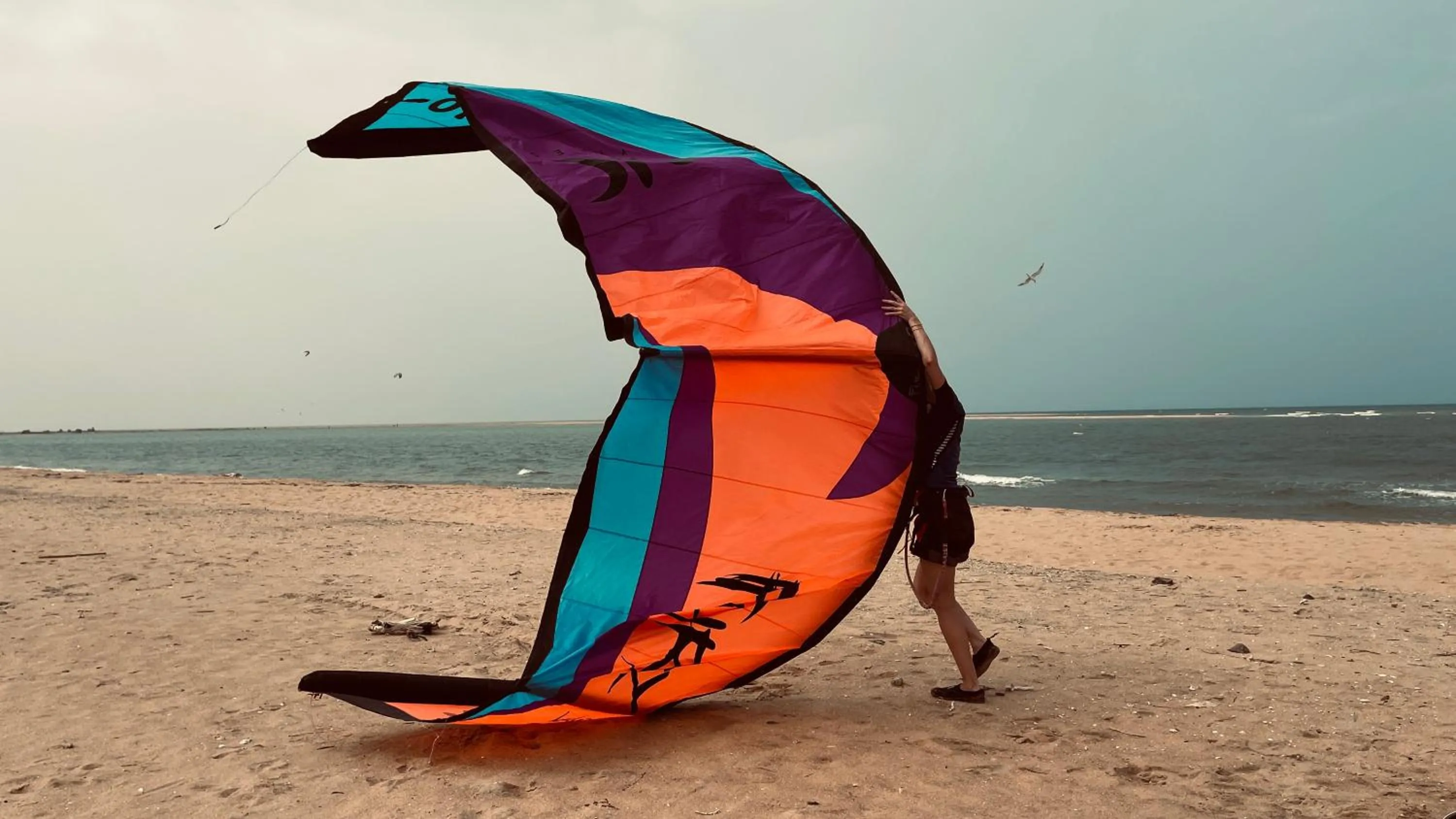 Beach in Blue Whale Resort & Kite Surfing