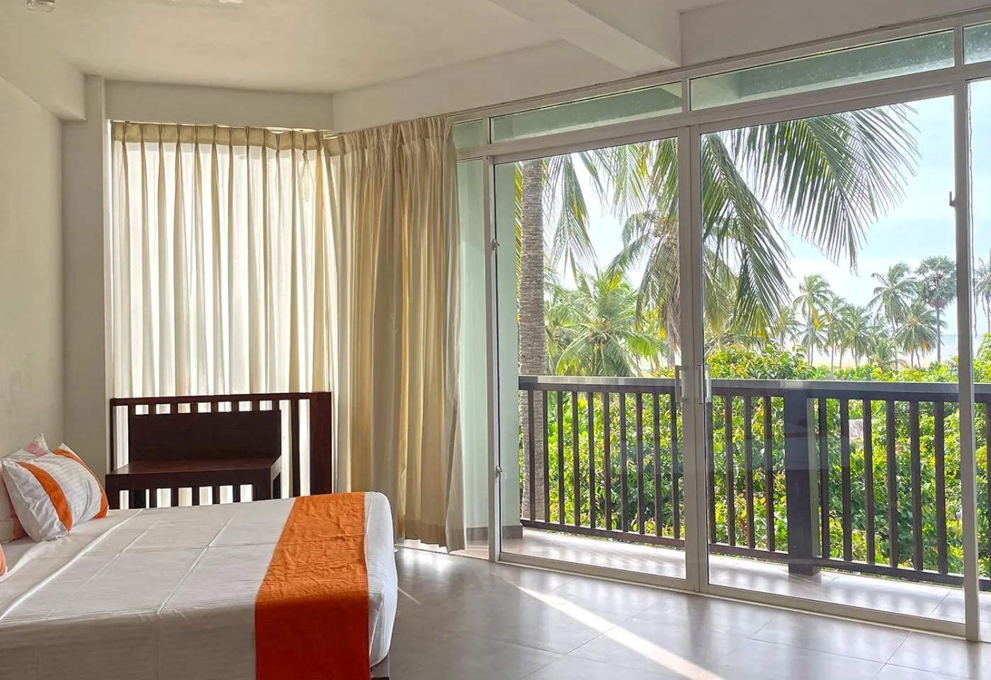 View (from property/room), Bed in Blue Whale Resort & Kite Surfing